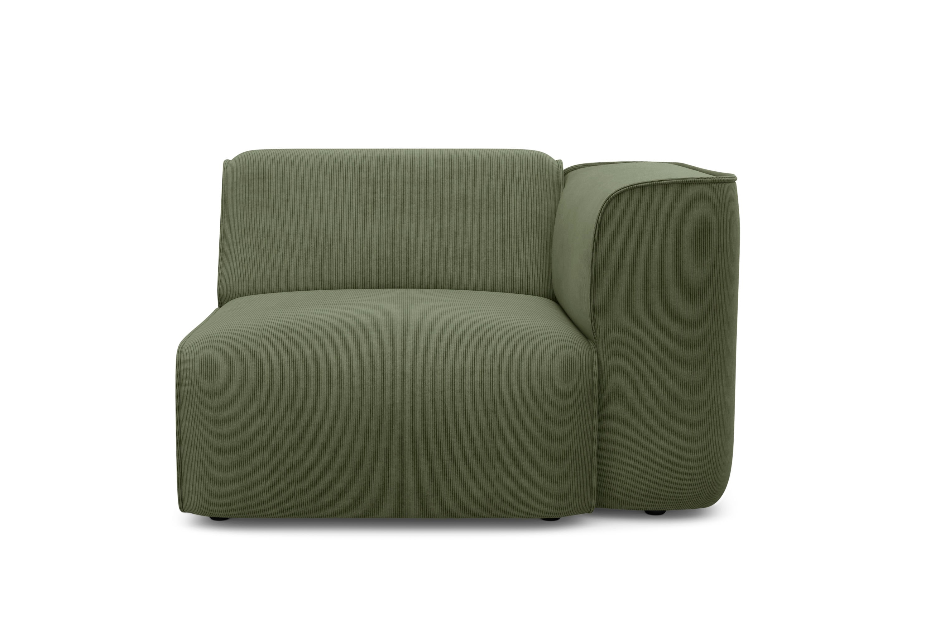 OTTO home Sessel "Sofa-Eckelement, Maße B/T/H: 109/97/46 cm" als Modul oder separat verwendbar, für individuelle Zusammenstellung