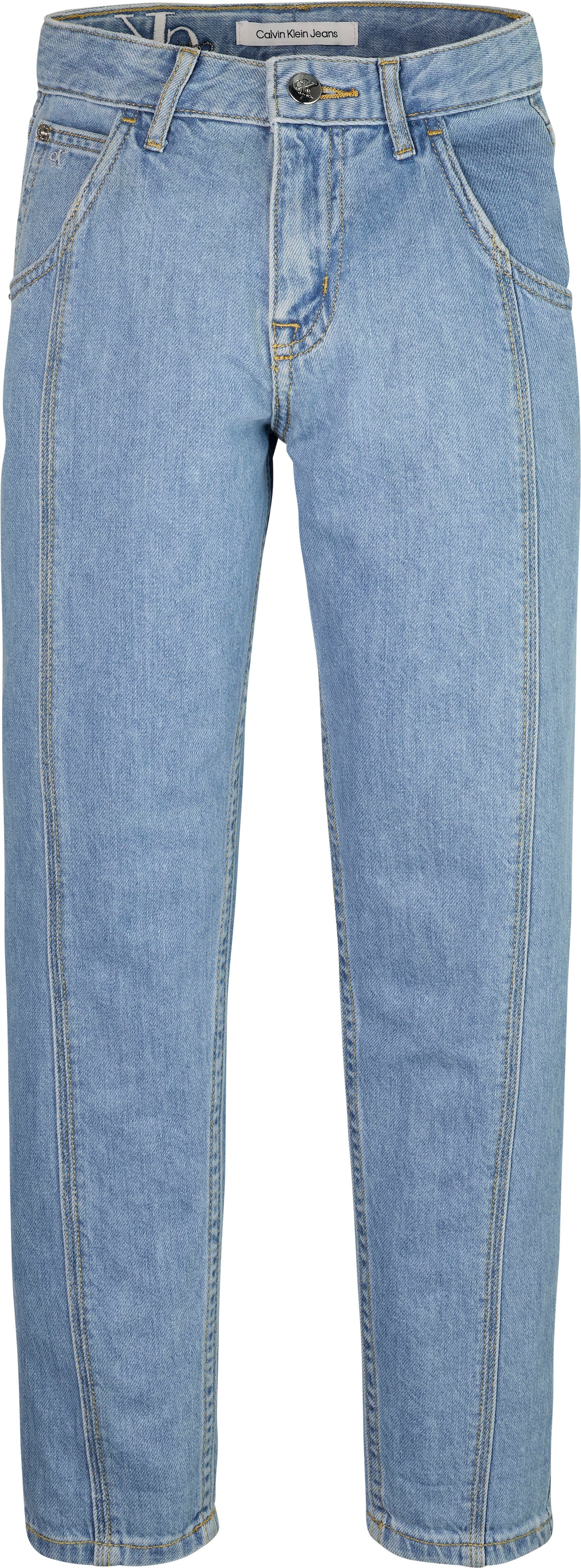 Calvin Klein Jeans Straight-Jeans, mit Calvin Klein Logostickerei hinten am Bund