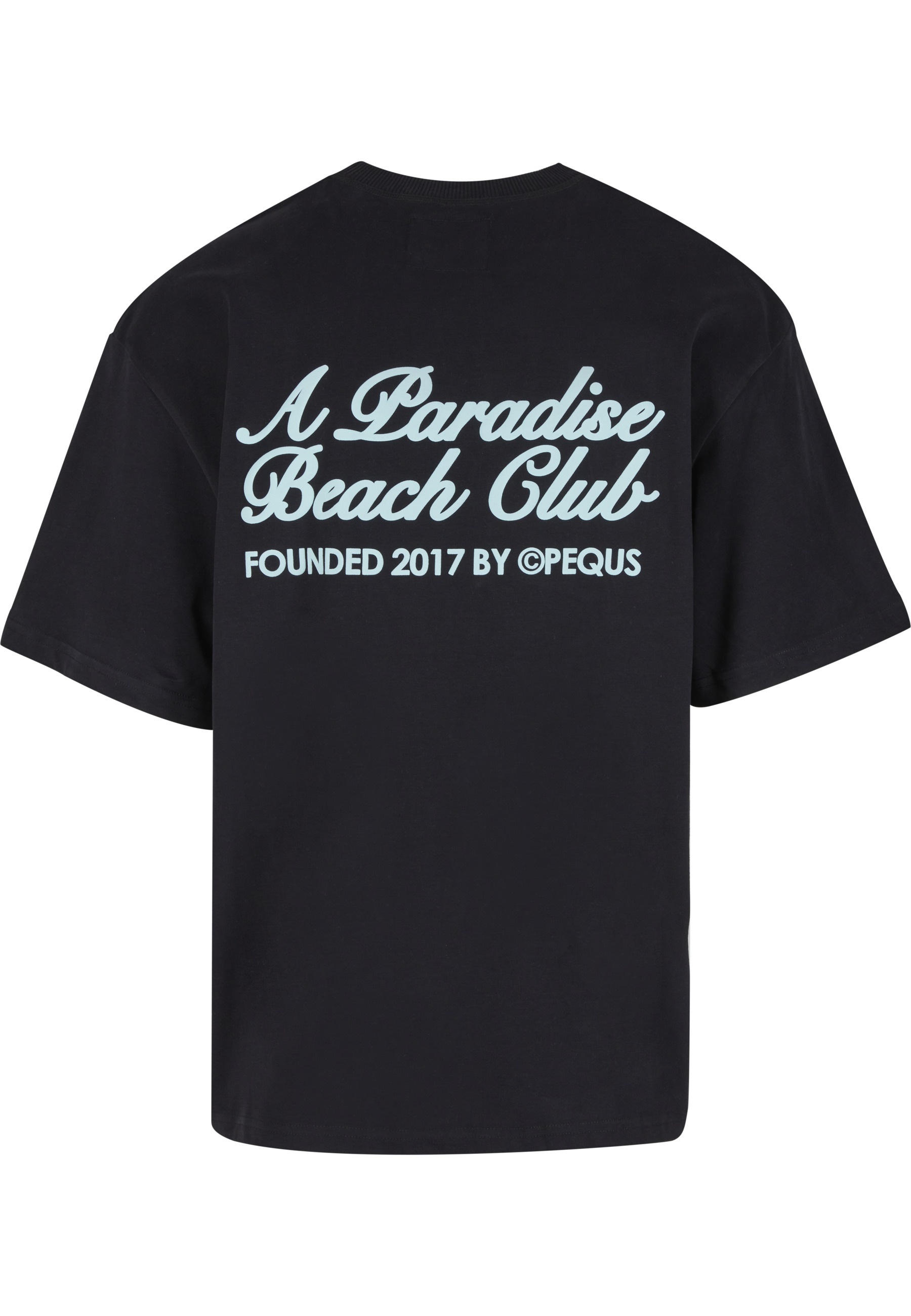 PEQUS T-Shirt »PEQUS PEQUS A Paradise Beach Club Back Logo T-Shirt« 1 Stk.