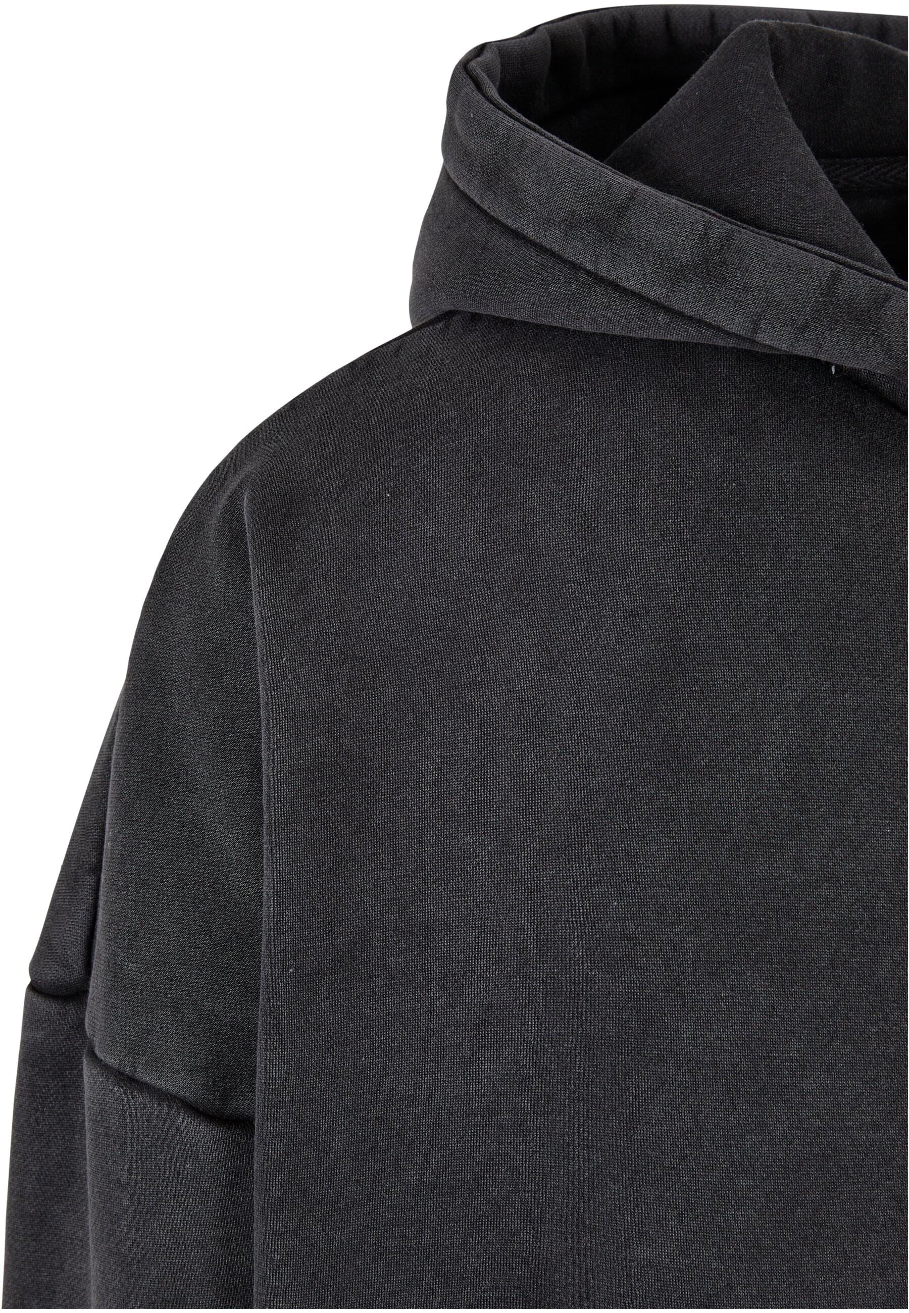 URBAN CLASSICS Sweatjacke »Urban Classics Herren Heavy Stone Washed 90's Zip Hoodie«, (1 tlg.)