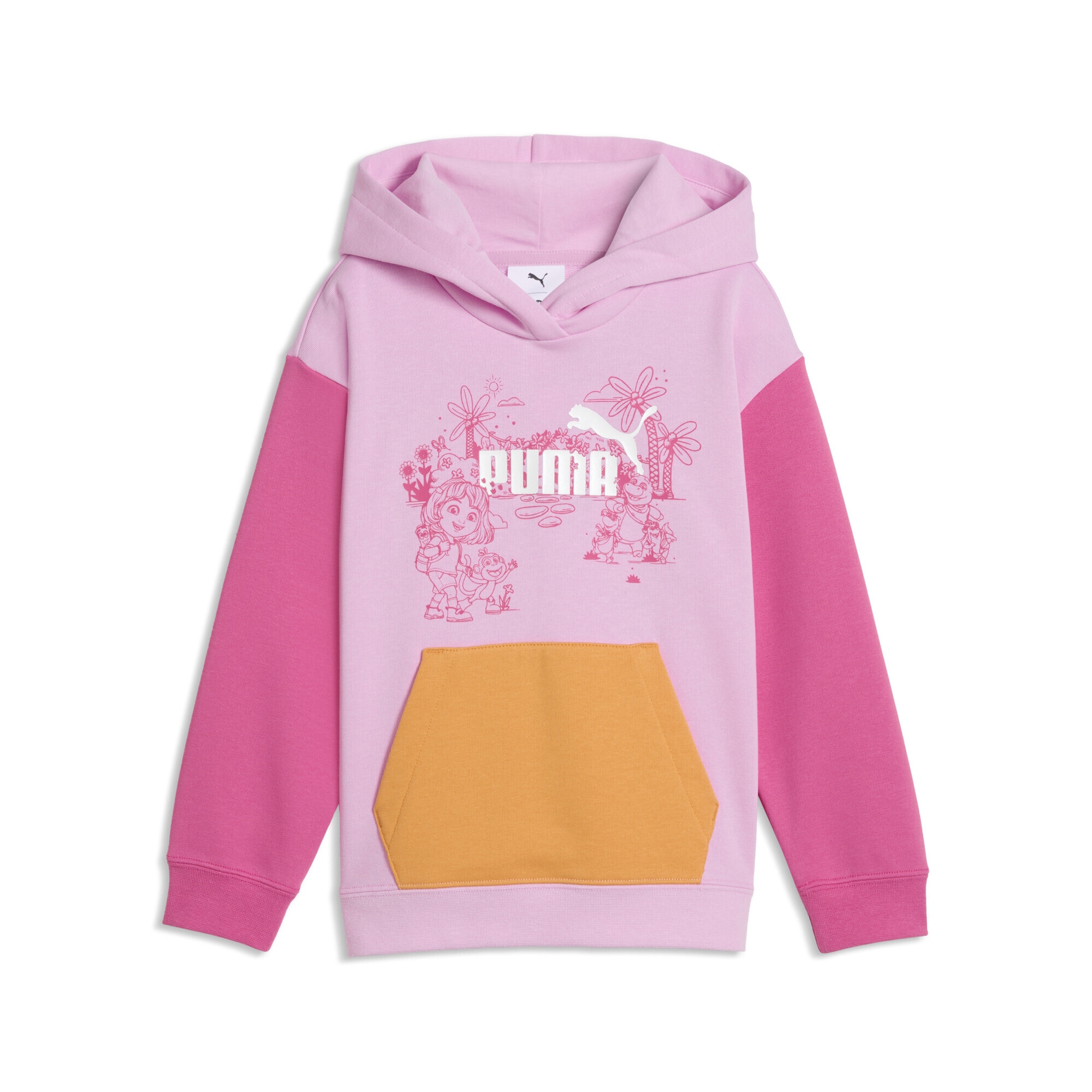 PUMA Kapuzenpullover »PUMA x DORA THE EXPLORER Relaxed Graphic Hoodie Mädchen«