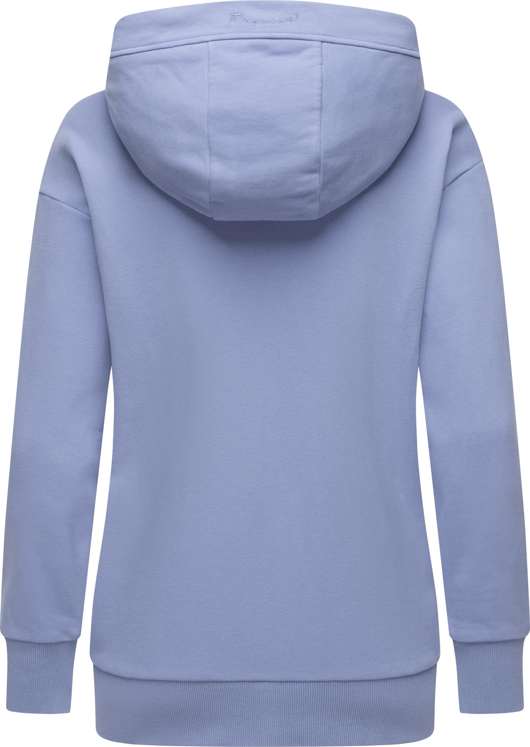 Ragwear Kapuzensweatjacke »Yodis Zip«, weicher Damen Zip-Hoodie mit Kapuze