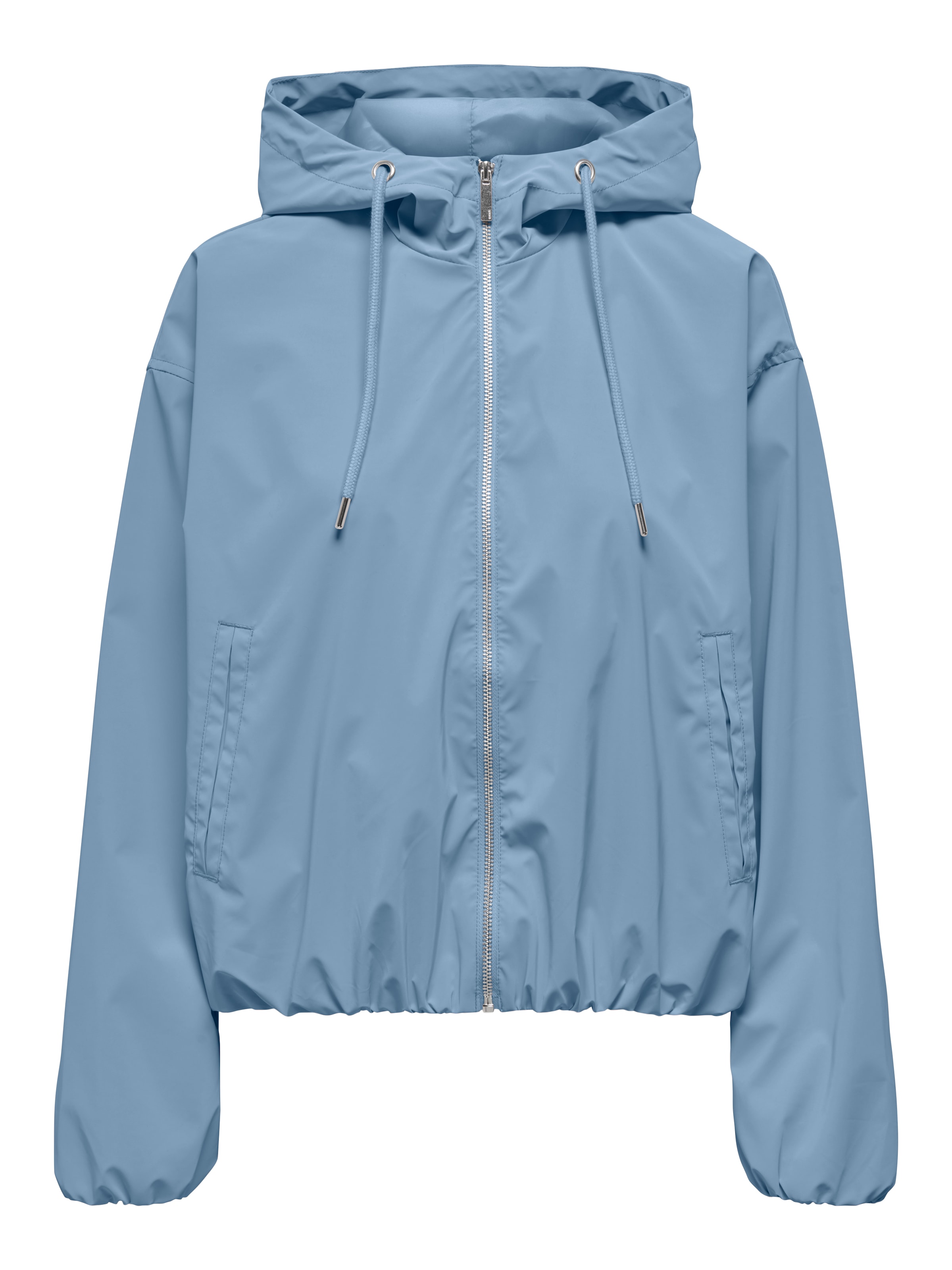 ONLY Outdoorjacke »ONLCAMILLE SHORT JACKET CC OTW« mit Kapuze mit elastischem Bündchen