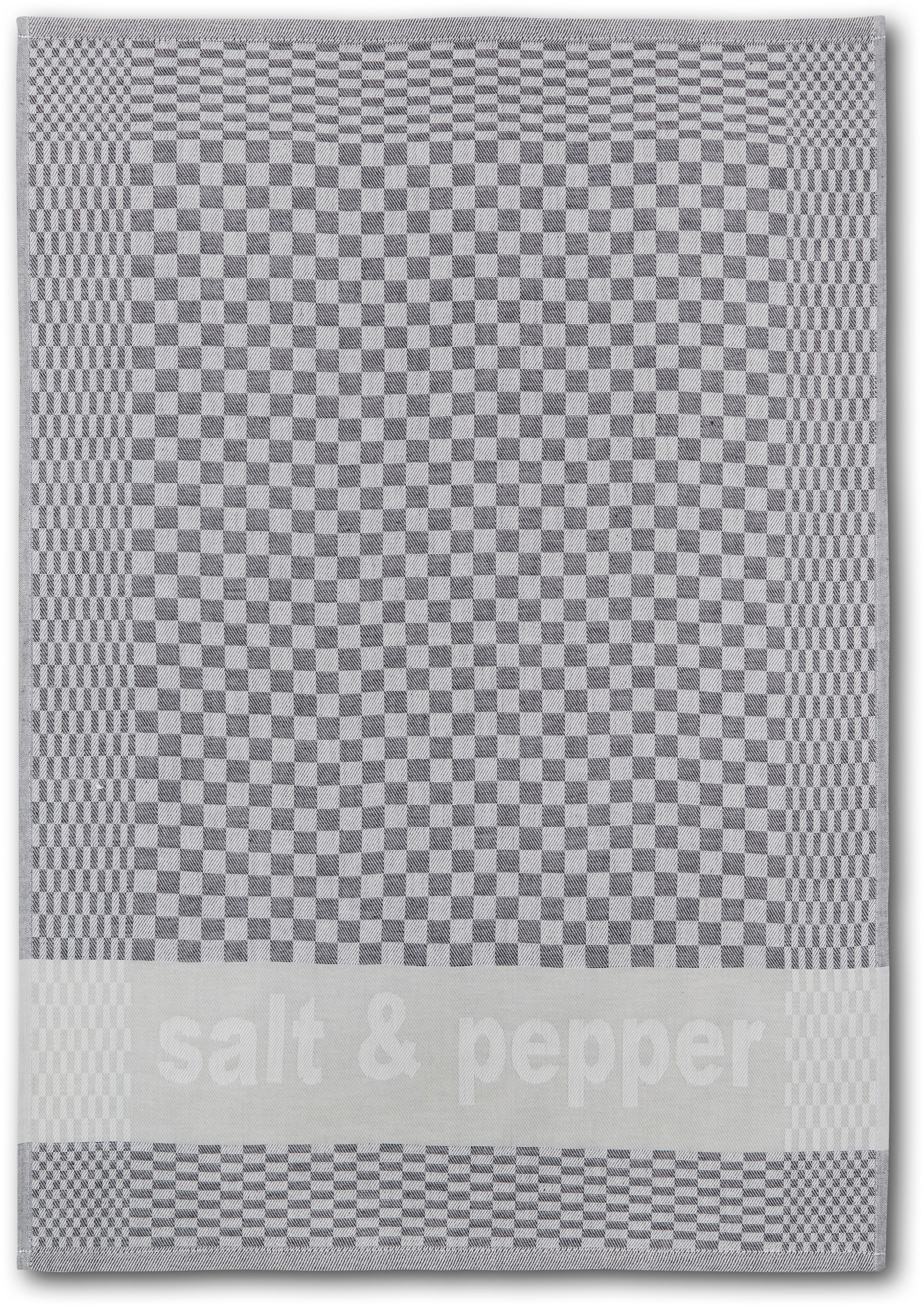 Dyckhoff Geschirrtuch »Salt & Pepper, Maße je Tuch ca. 50x70 cm«, (Set, 3 tlg.), mit drei verschiedenen Motiven