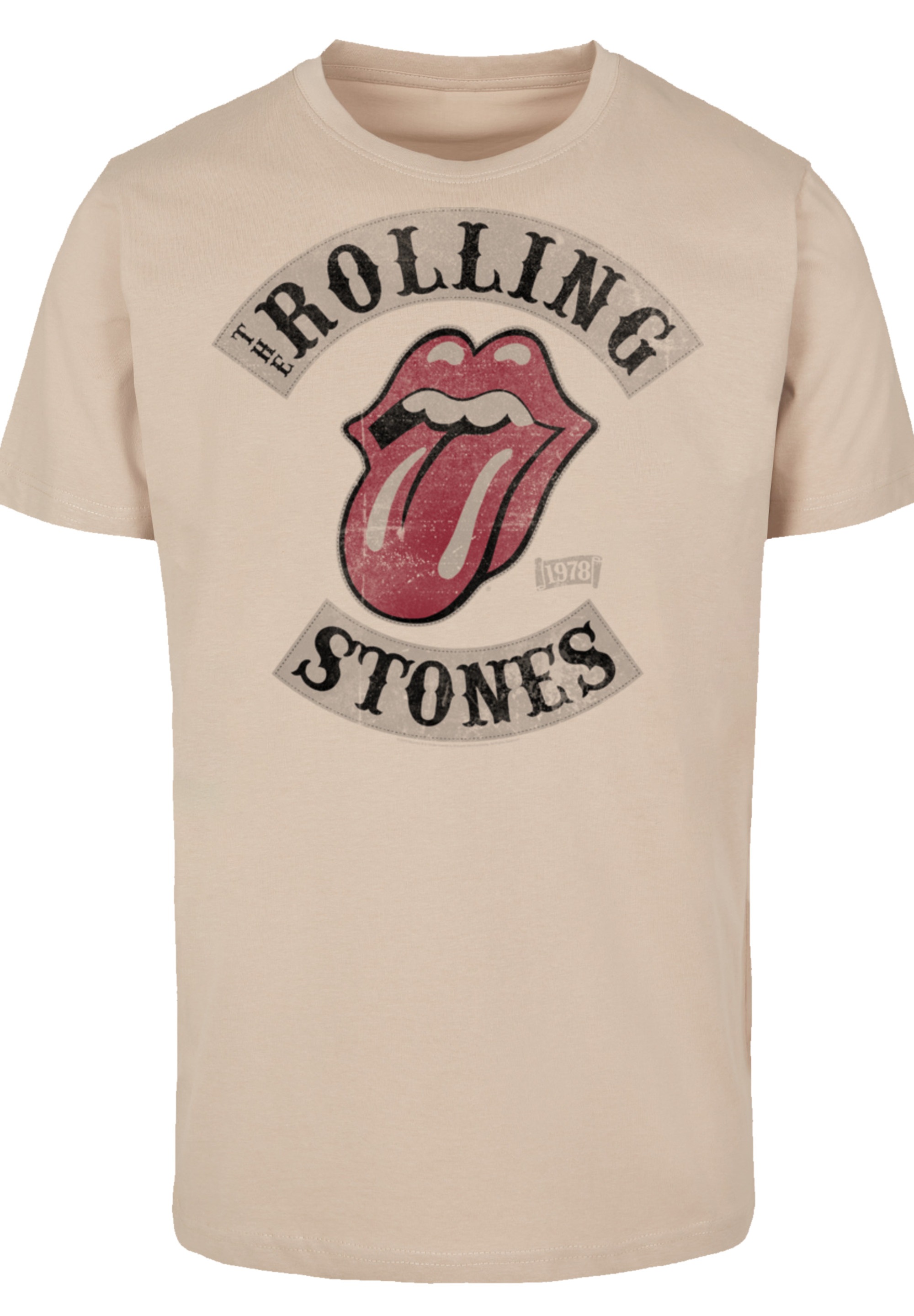 F4NT4STIC T-Shirt "The Rolling Stones Tour 78", Premium Qualität günstig online kaufen