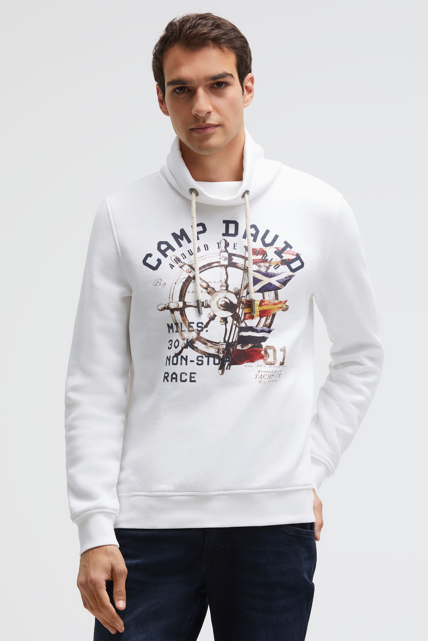 CAMP DAVID Sweater, mit Stehkragen günstig online kaufen