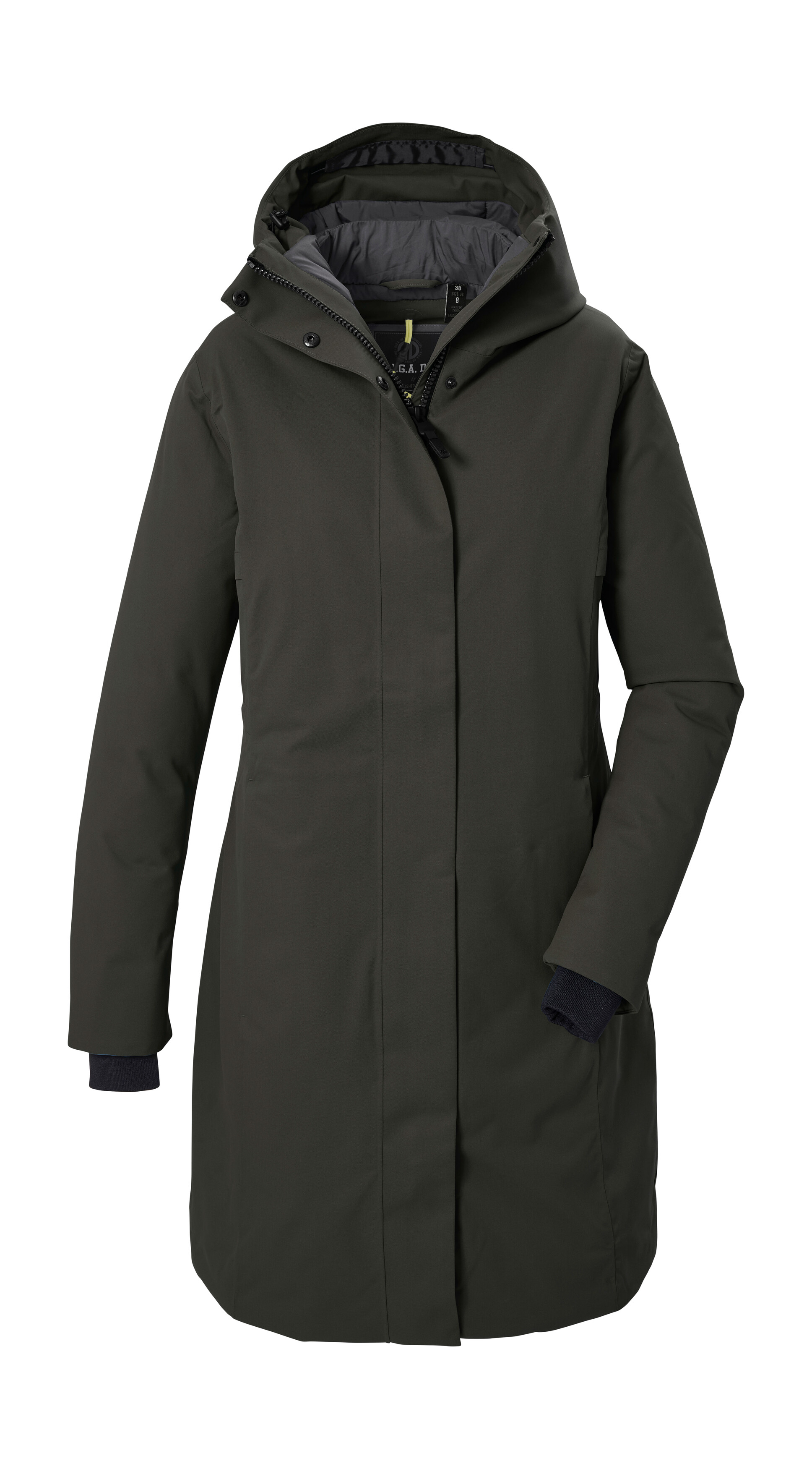 G.I.G.A. DX by killtec Parka "GW 66 WMN PRK" Wind- und wasserdichter Damenparka mit verstellbarer Kapuze