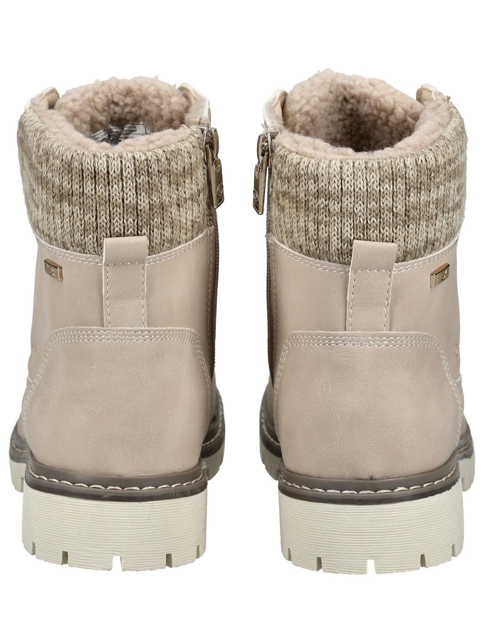 TOM TAILOR Schnürstiefelette »Tom Tailor Stiefelette Lederimitat/Textil«