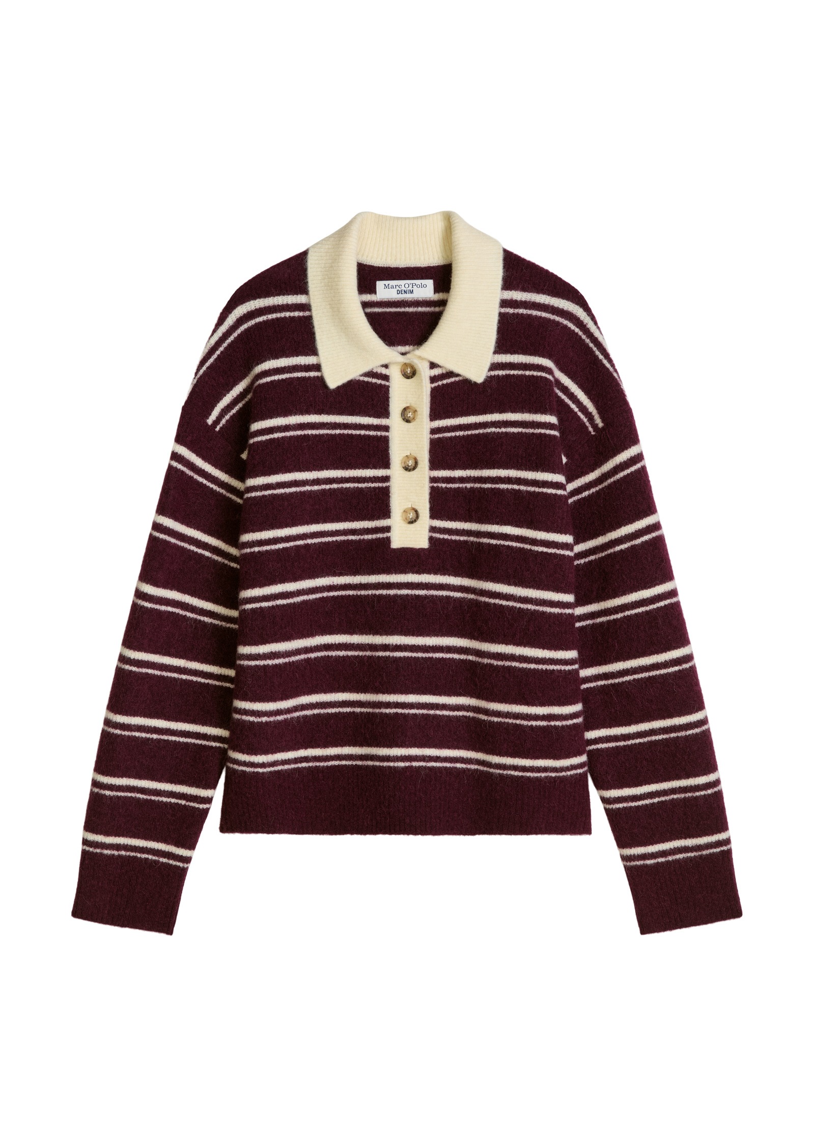 Marc O'Polo DENIM Strickpullover »aus kuscheligem Alpakawolle-Mix«