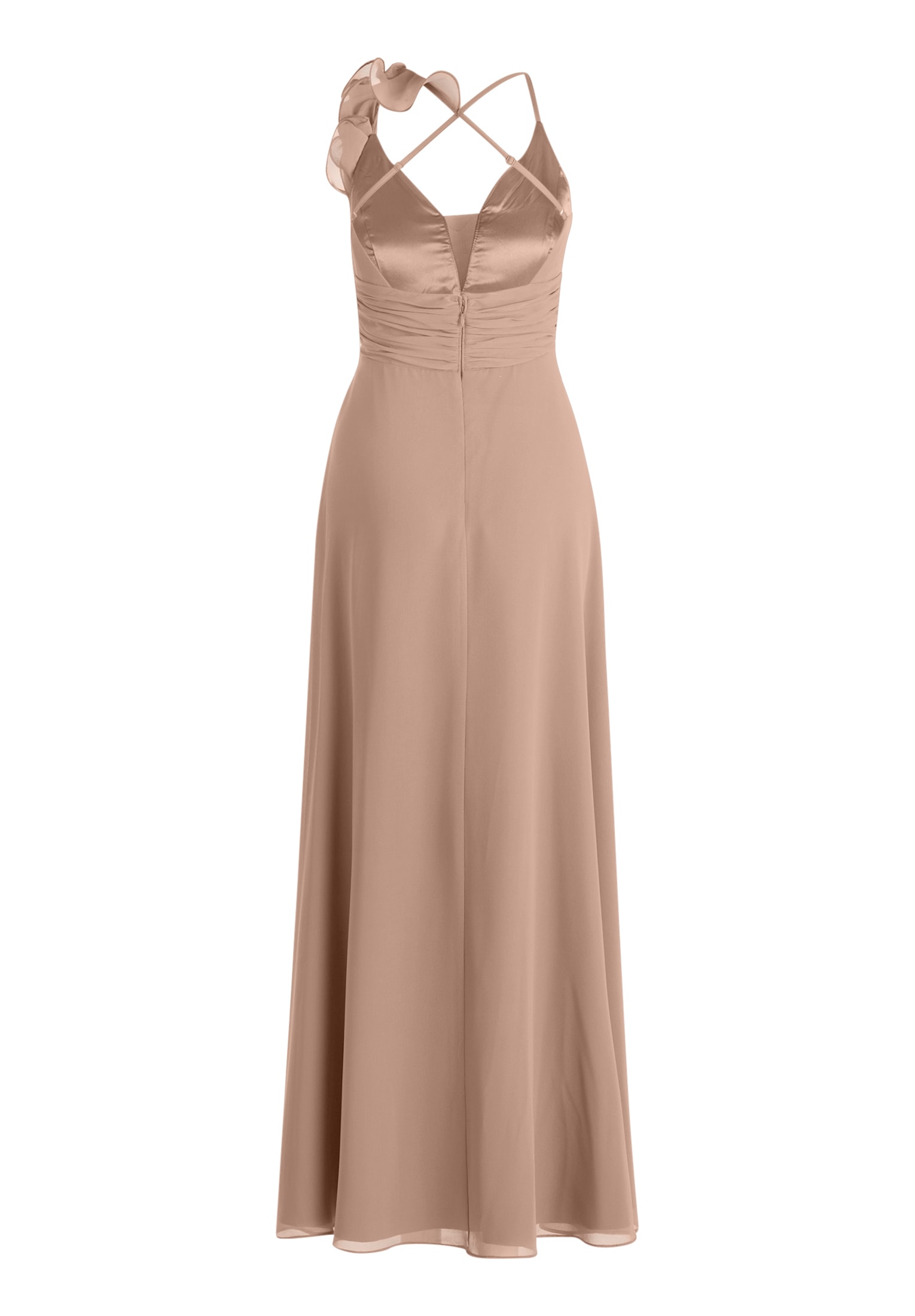 Vera Mont Chiffonkleid »Damen mit Volant« Ohne Tasche