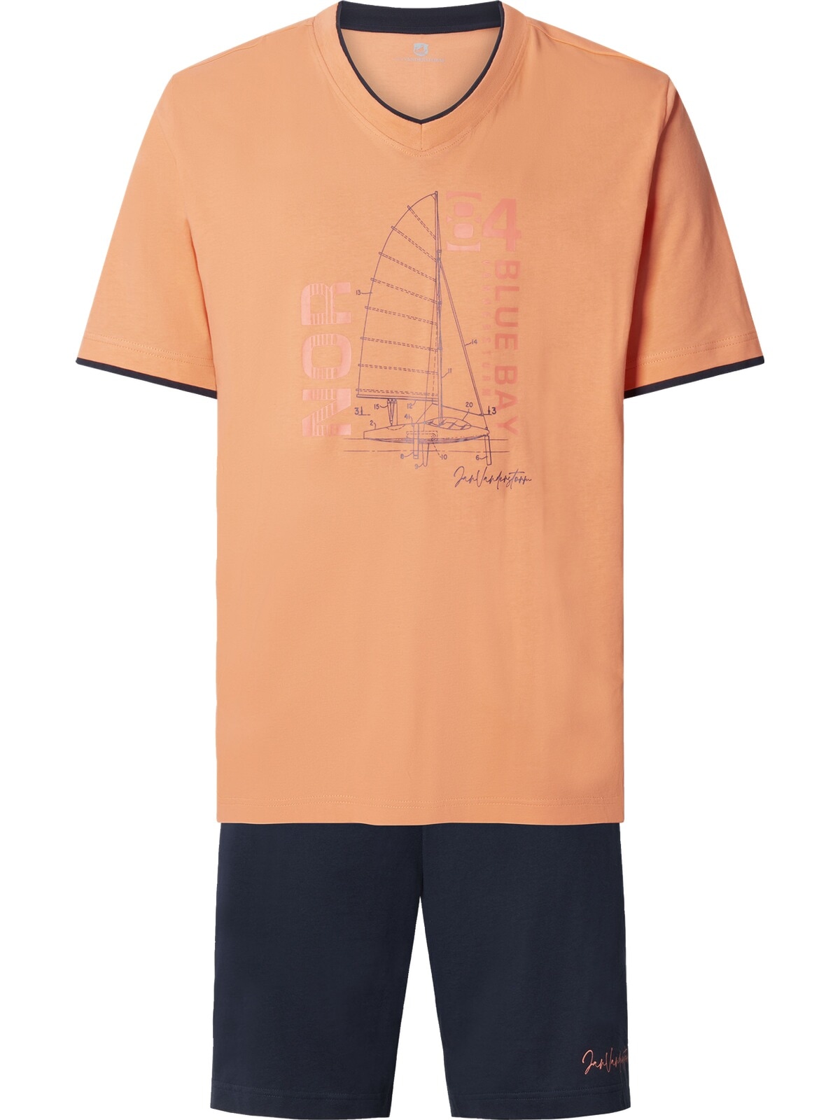 Jan Vanderstorm Schlafanzug "Kurzer Schlafanzug TASON" günstig online kaufen