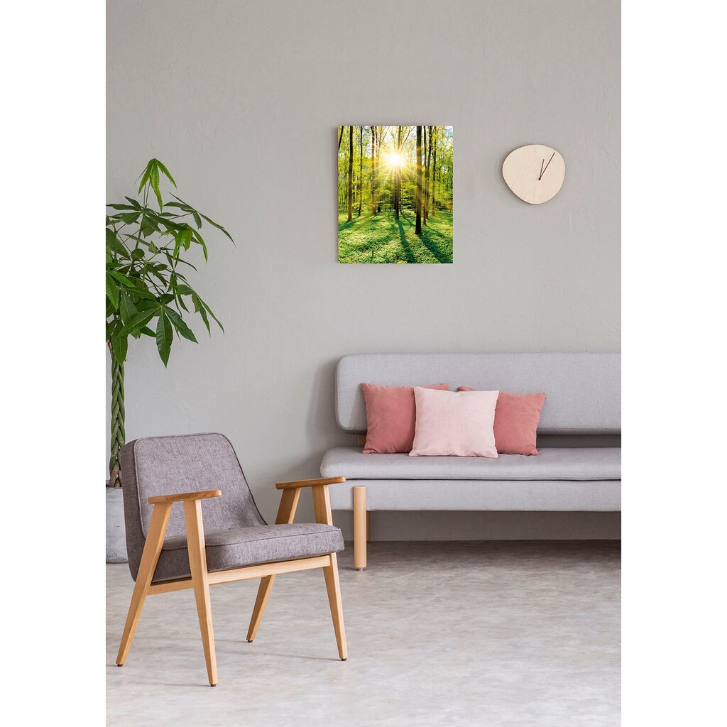 Marmony Infrarotheizung »Motiv Wald«, BxHxT: 50x60x2 cm, mit Fernbedienung und Timer