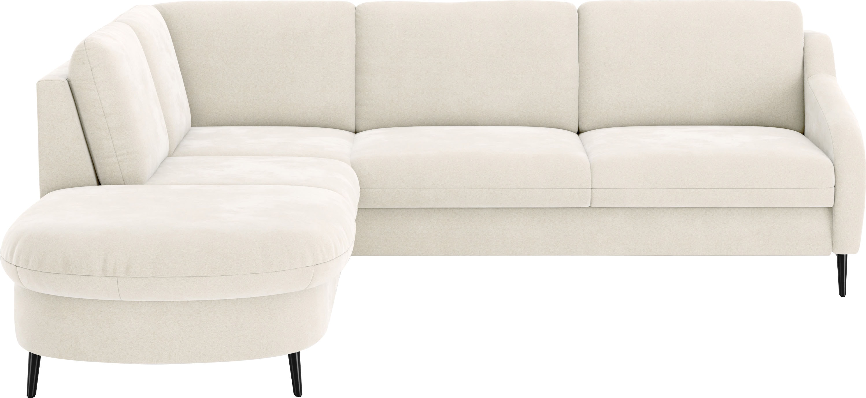 sit&more Ecksofa "Soul L-Form" wahlweise mit Schlaffunktion und Bettkasten oder Schubkasten