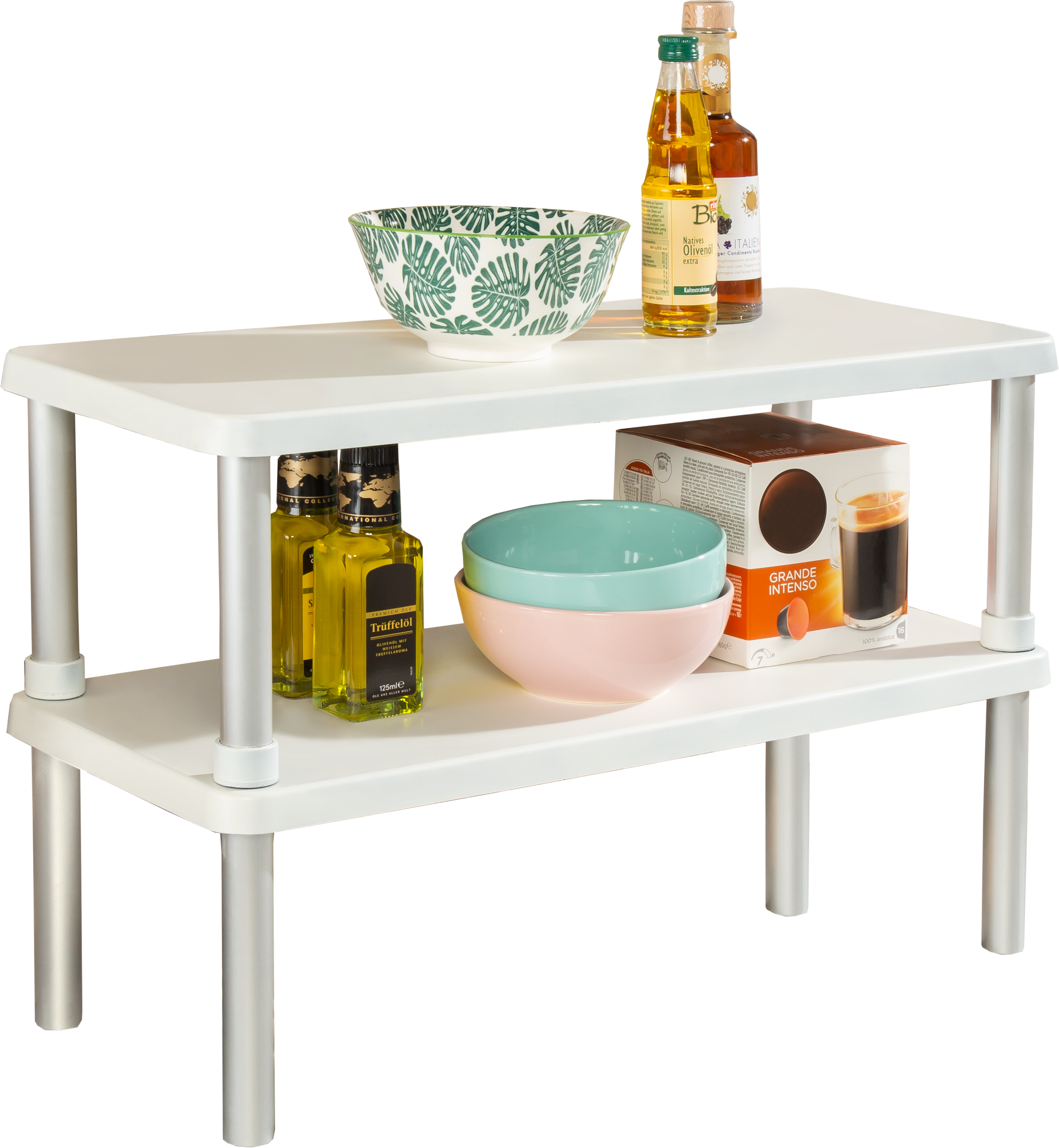 Ruco Küchenregal 2 Etagen, Aluminium/Kunststoff günstig online kaufen