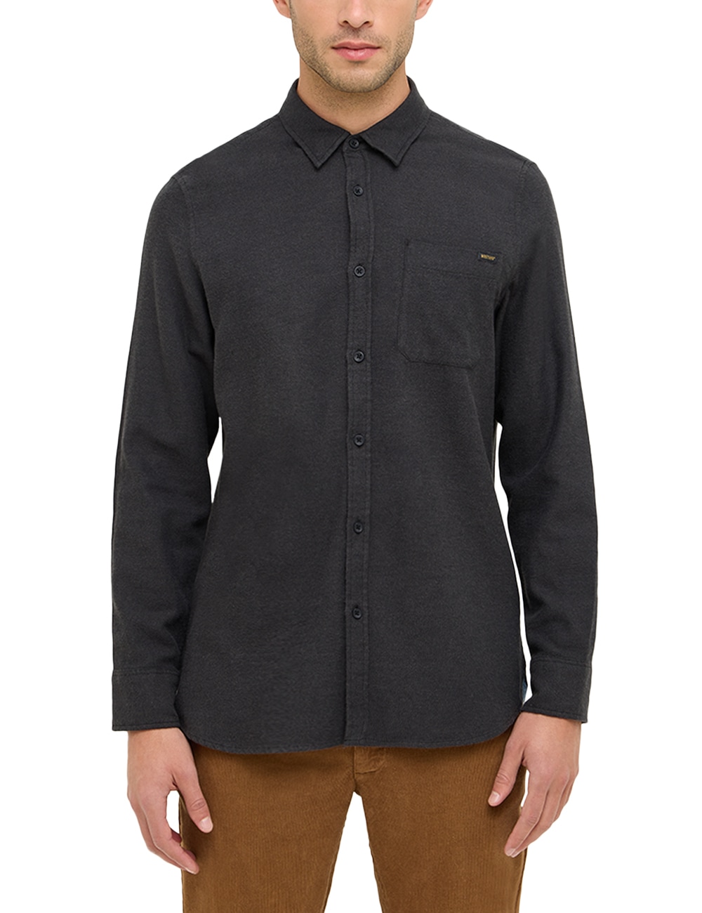 MUSTANG Langarmhemd "Herren Style Eastbridge" günstig online kaufen