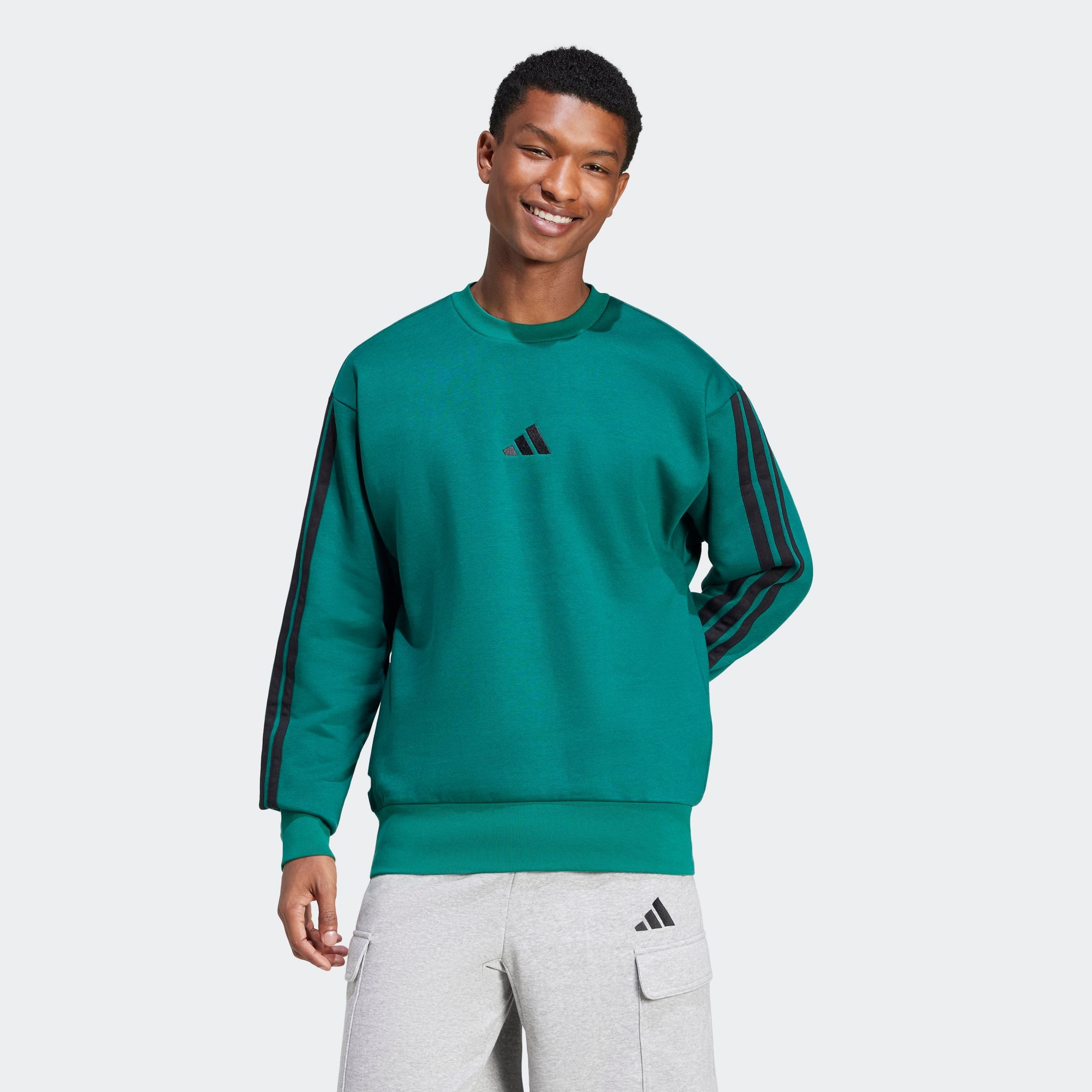 adidas Sportswear Sweatshirt "ESSENTIALS 3-STREIFEN" günstig online kaufen