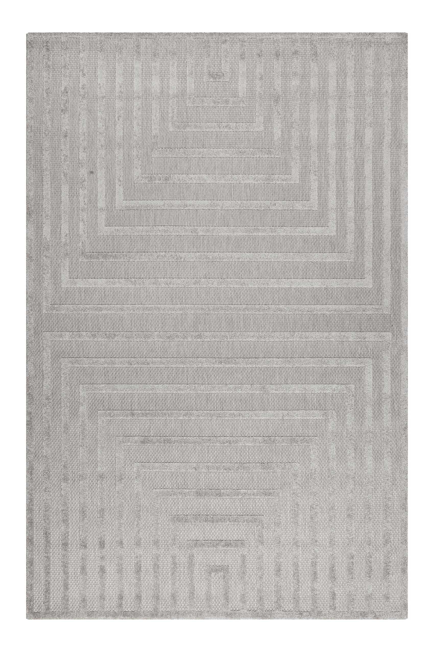 Esprit Outdoorteppich »Carolina  ESP-54227«, rechteckig, 6 mm Höhe, mit Hoch-Tief-Effekt, modern, robust, pflegeleicht, Terrasse, Küche