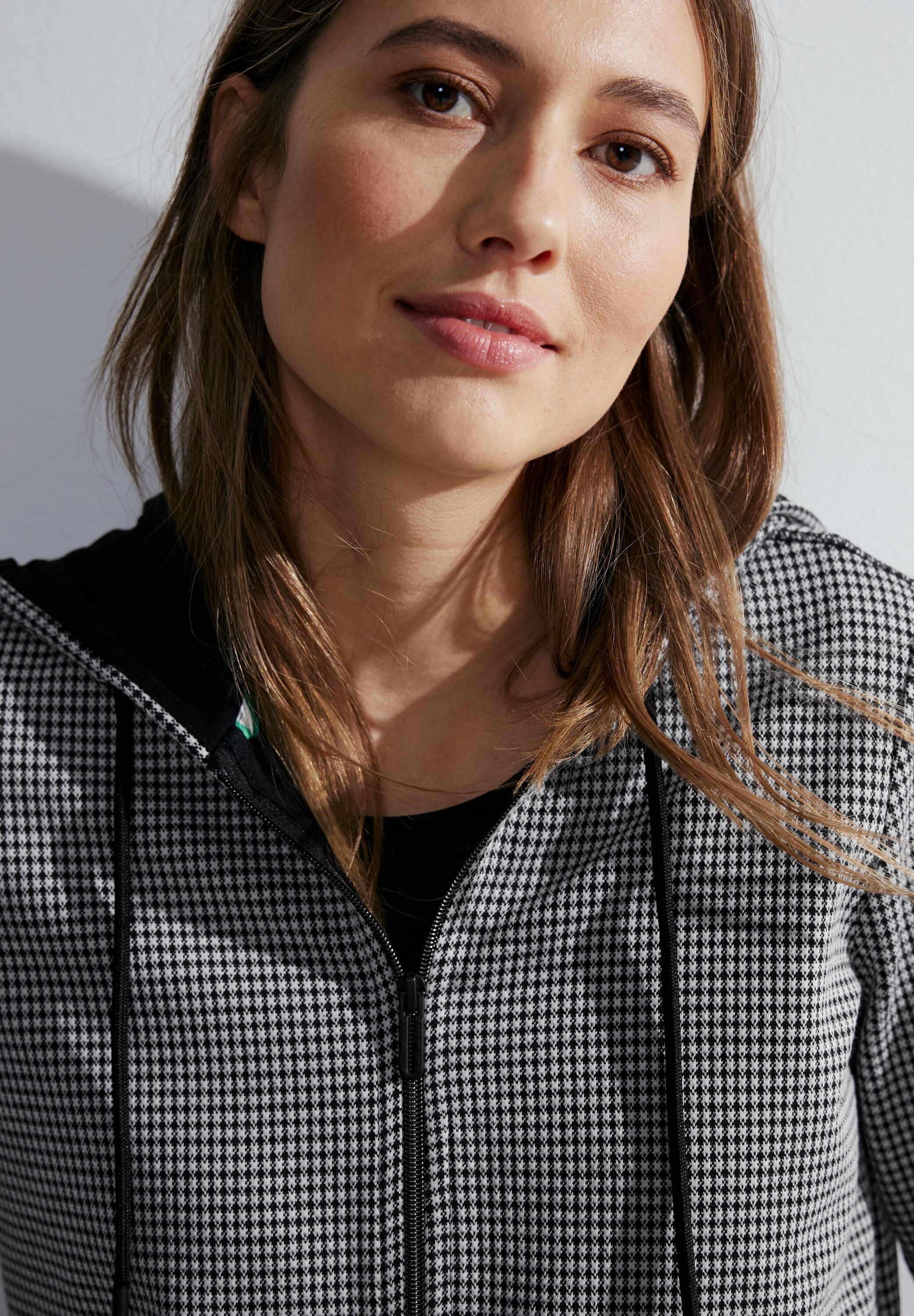 Cecil Shirtjacke, mit Kapuze