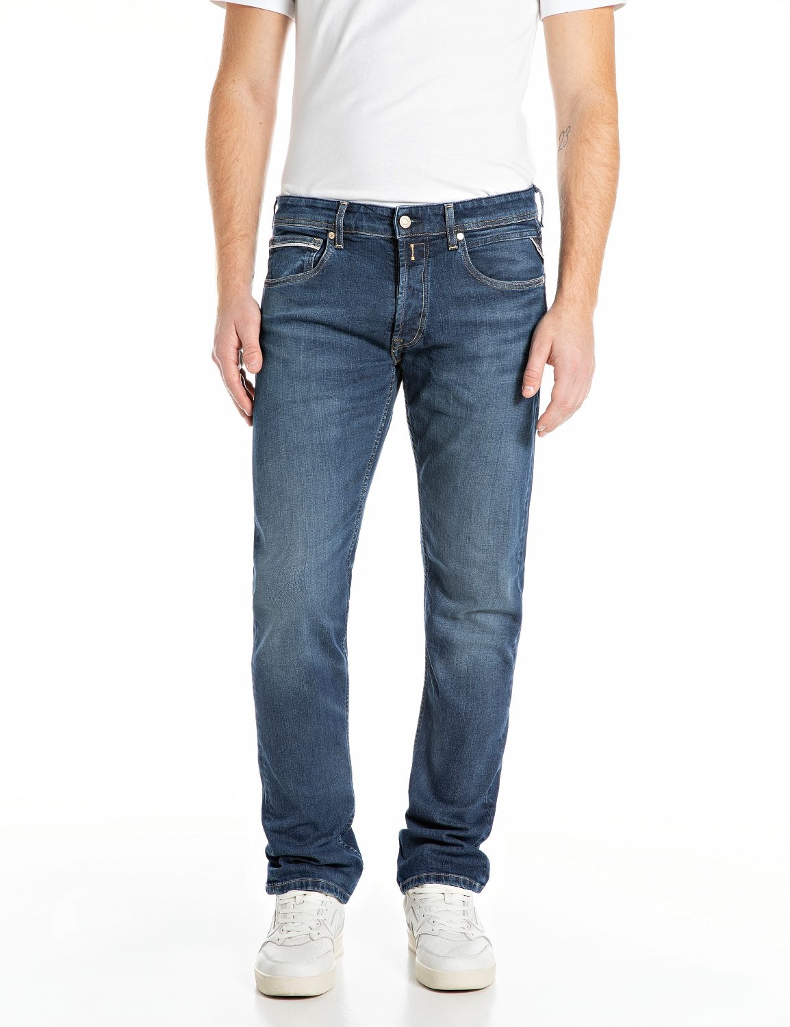 Replay Straight-Jeans "GROVER", in vielen verschiedenen Waschungen, mit Str günstig online kaufen