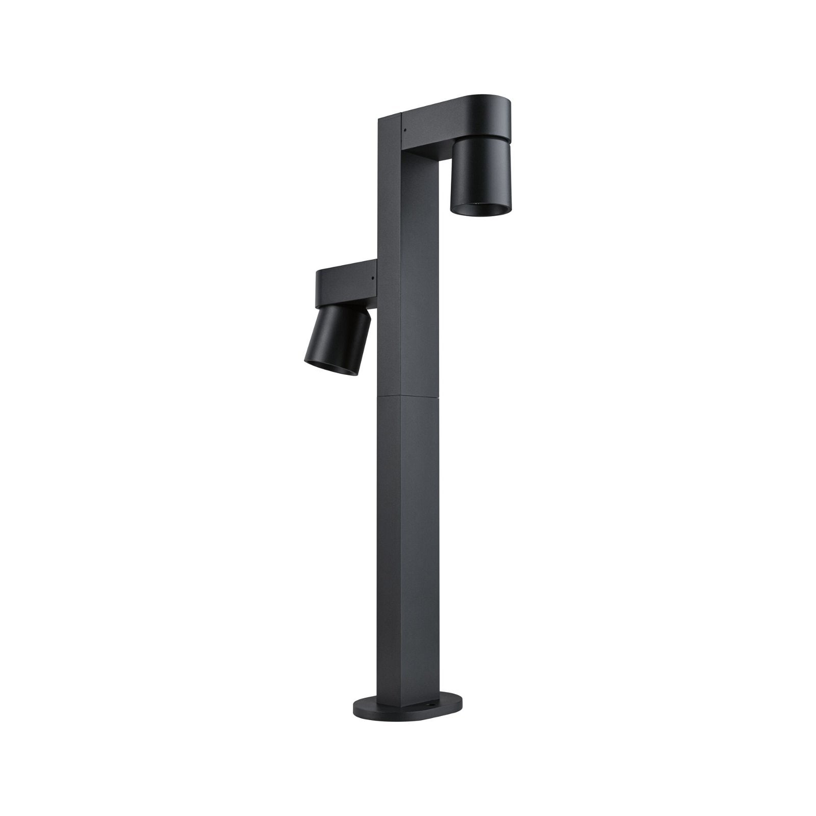 Paulmann LED Pollerleuchte »Kimu IP44 822mm 2200K 2x7,8W 720lm 230V 70° Anthrazit Aluminium«, 2 flammig, insektenfreundlich