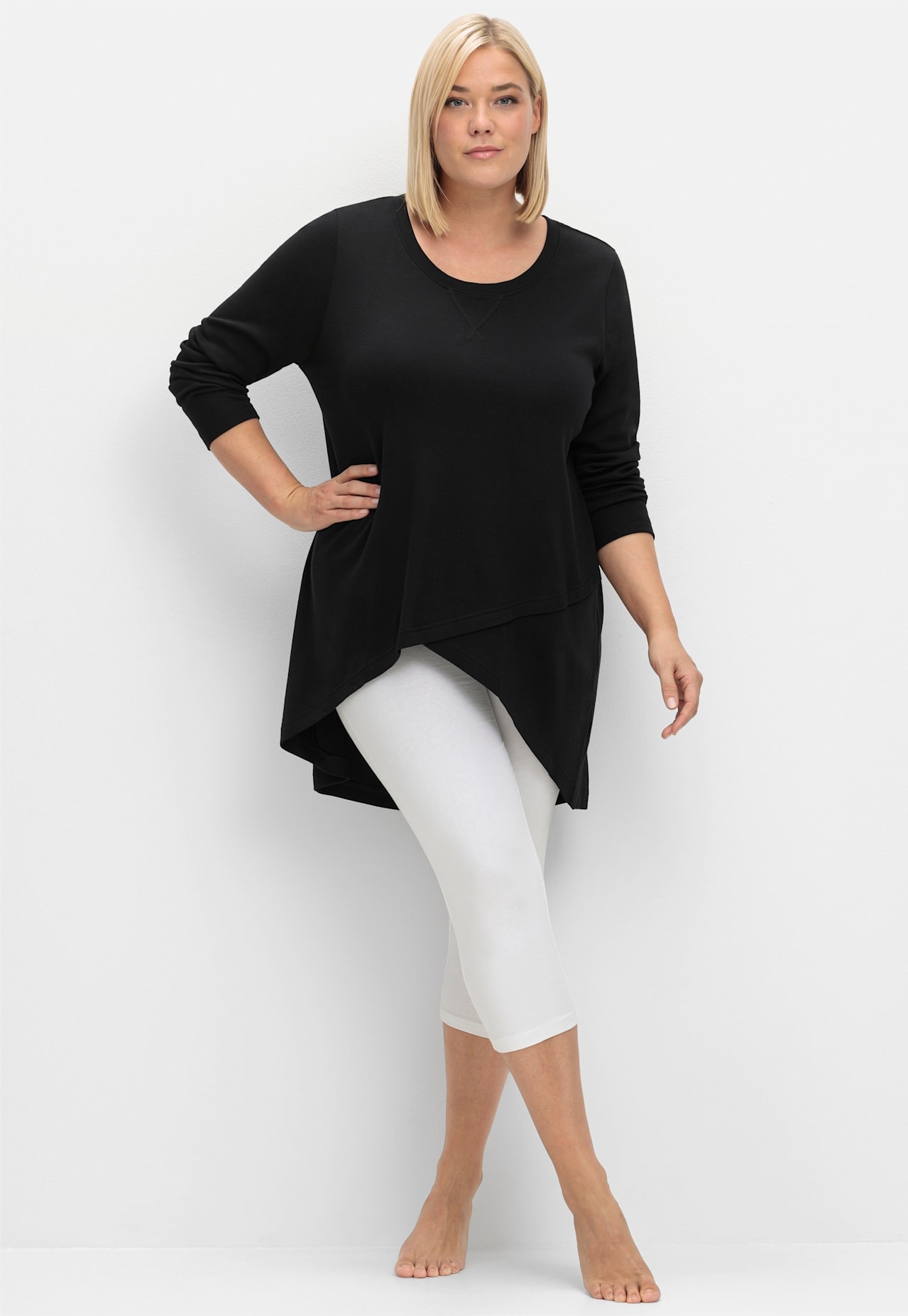 Sheego Longshirt "Longshirt", (1 tlg.) günstig online kaufen