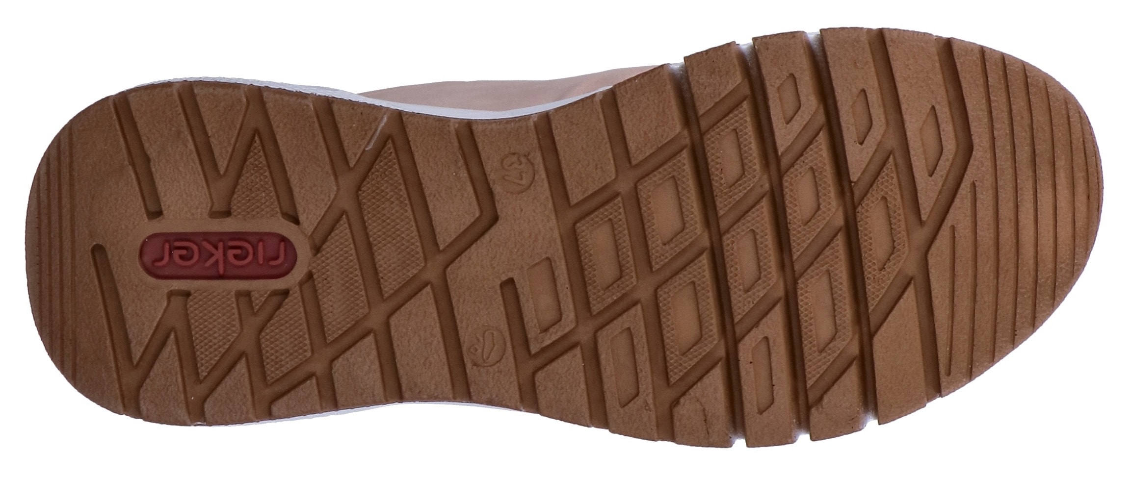 Rieker Sneaker  mit MemoSoft-Innensohle, Freizeitschuh, Halbschuh, Schnürschuh