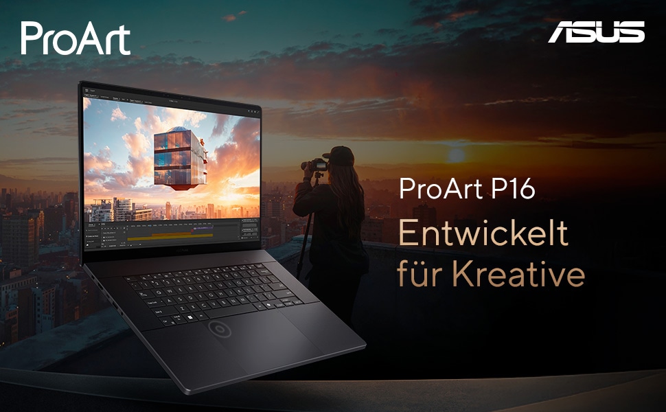 Asus Gaming-Notebook »ProArt P16 R9 HX 370 32 1 5060 H7606WM-RJ049X«, 40,6 cm, / 16 Zoll, AMD, Ryzen, GeForce RTX 5060, 1000 GB SSD