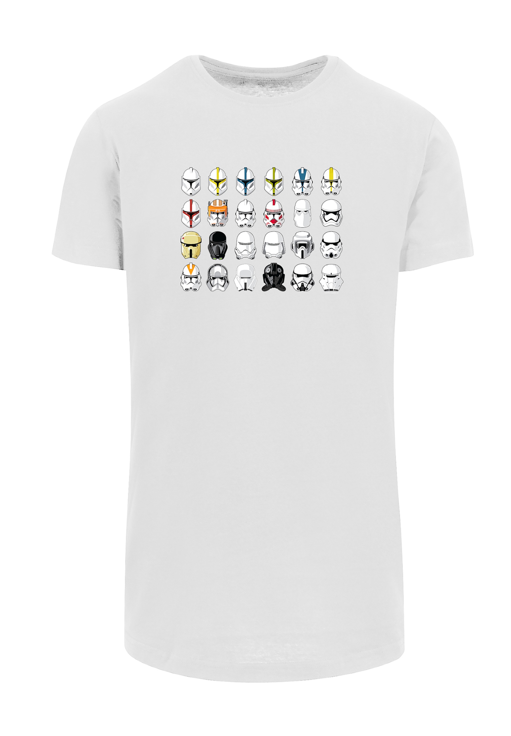 F4NT4STIC T-Shirt »Star Wars Stormtrooper Piloten Helme Krieg der Sterne«, Print