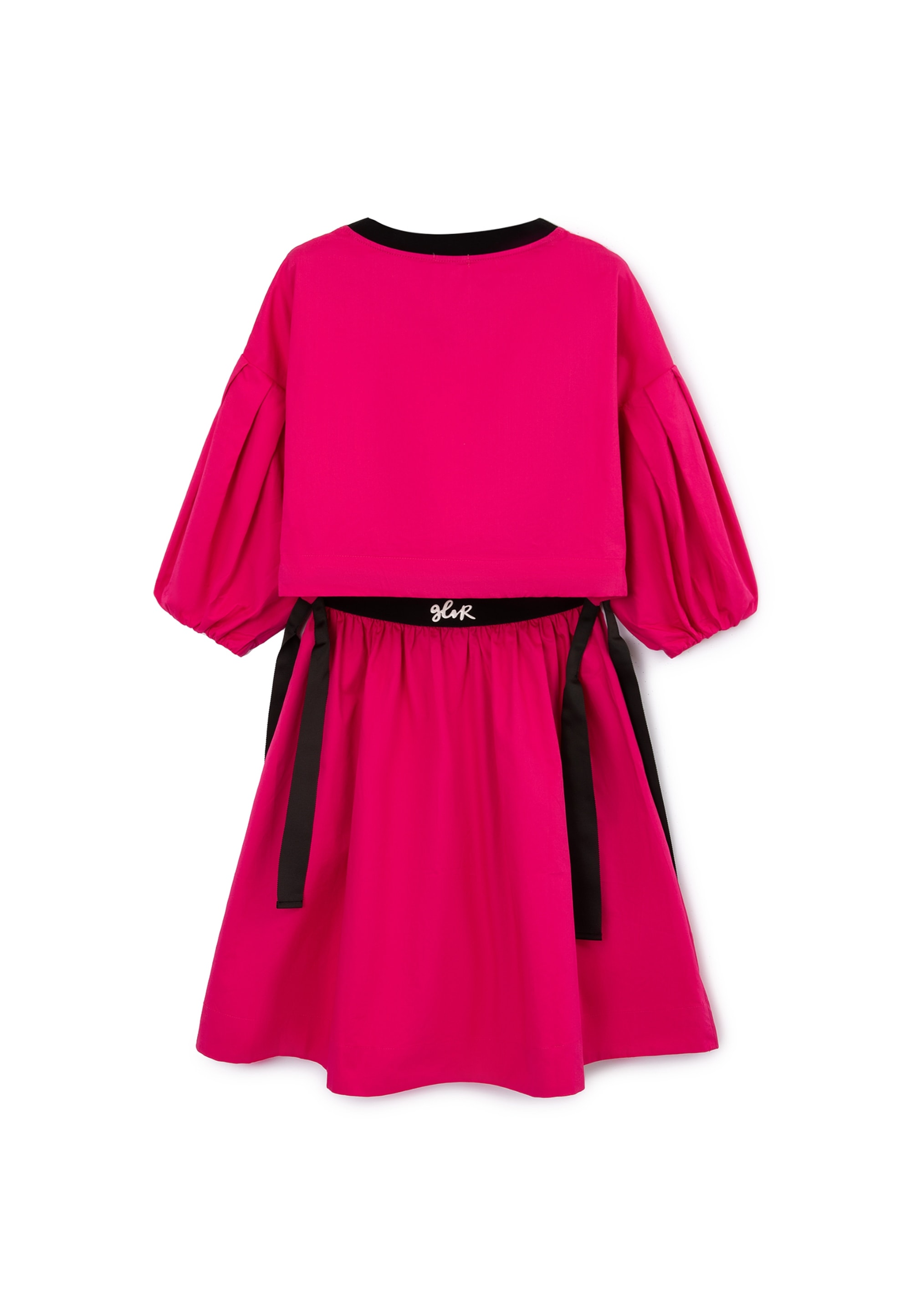 Gulliver Jerseykleid, mit kontrastfarbigem Gürtel