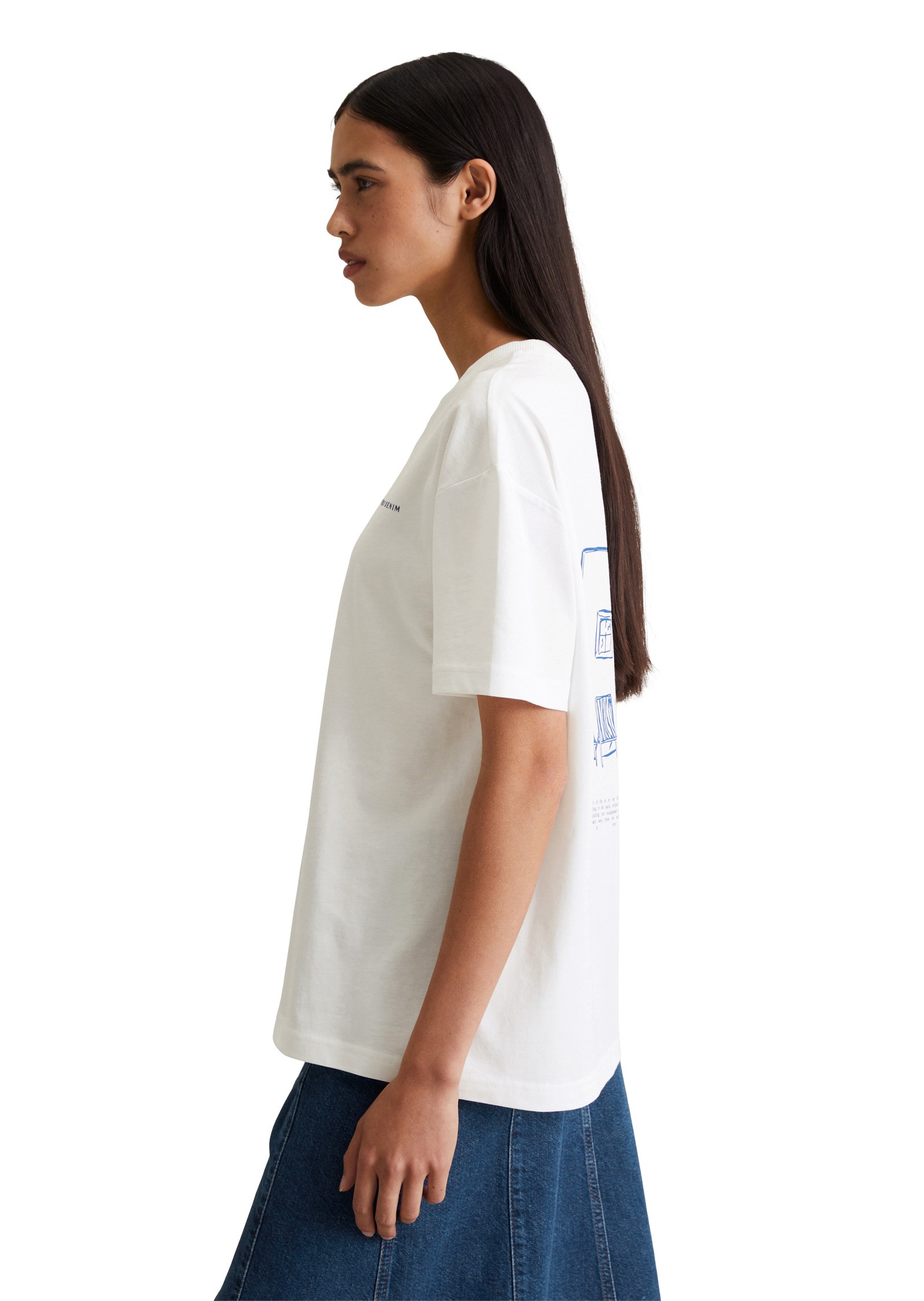 Marc O'Polo DENIM T-Shirt »aus Organic Cotton«