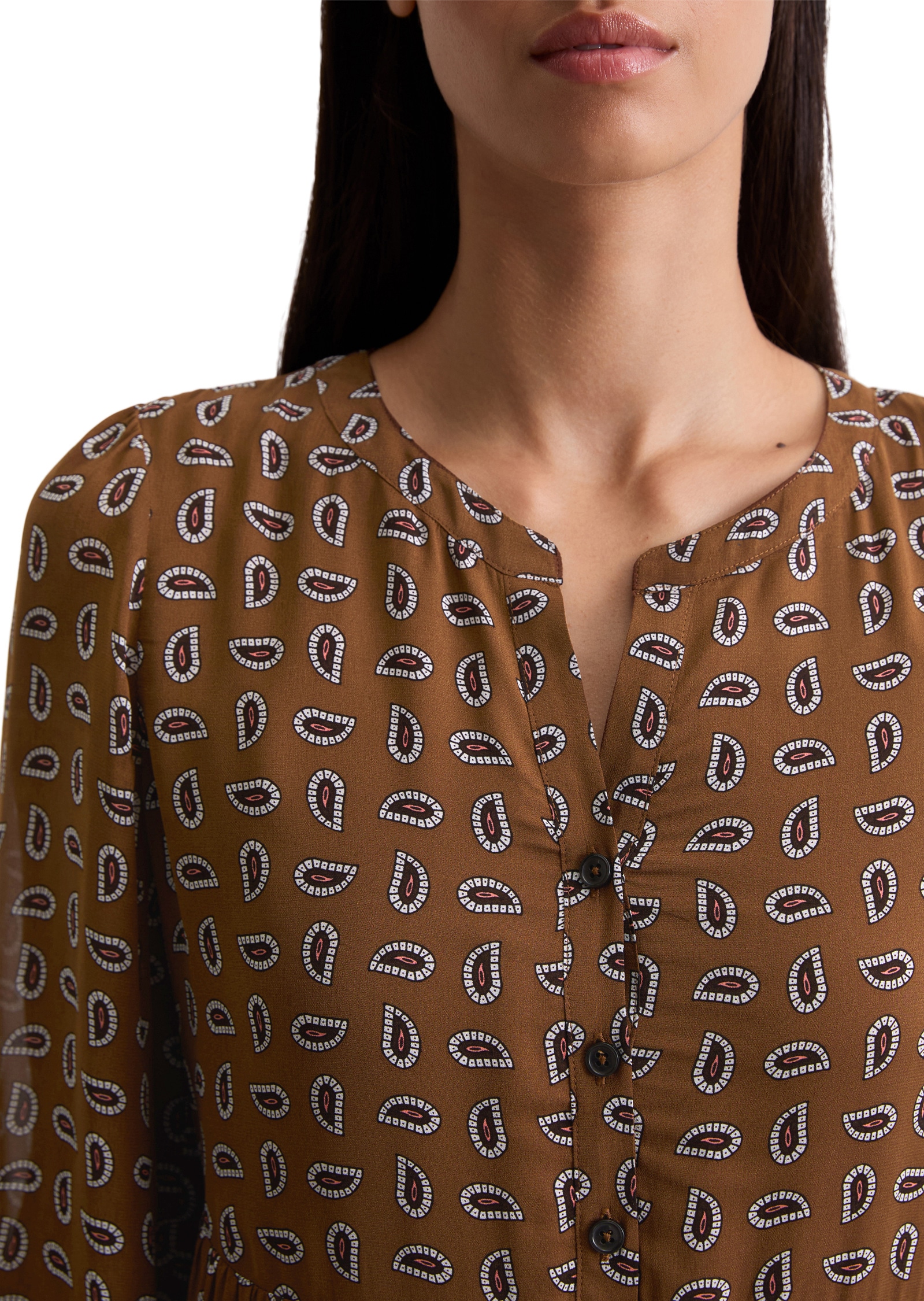 Marc O'Polo Minikleid »aus Viskose-Crêpe«