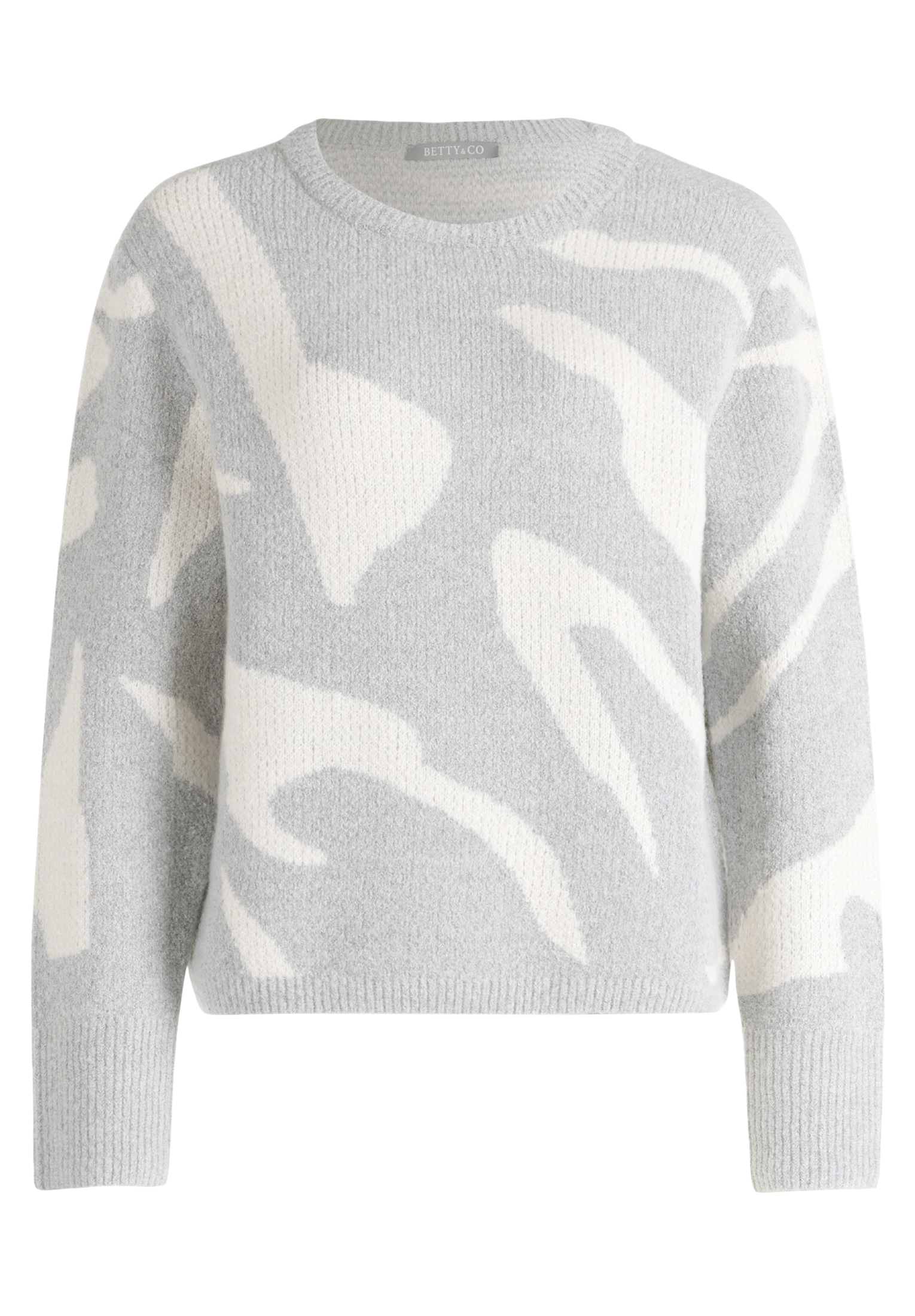 Betty&Co Strickpullover »Betty & Co Strickpullover mit Jacquard«, Jacquard