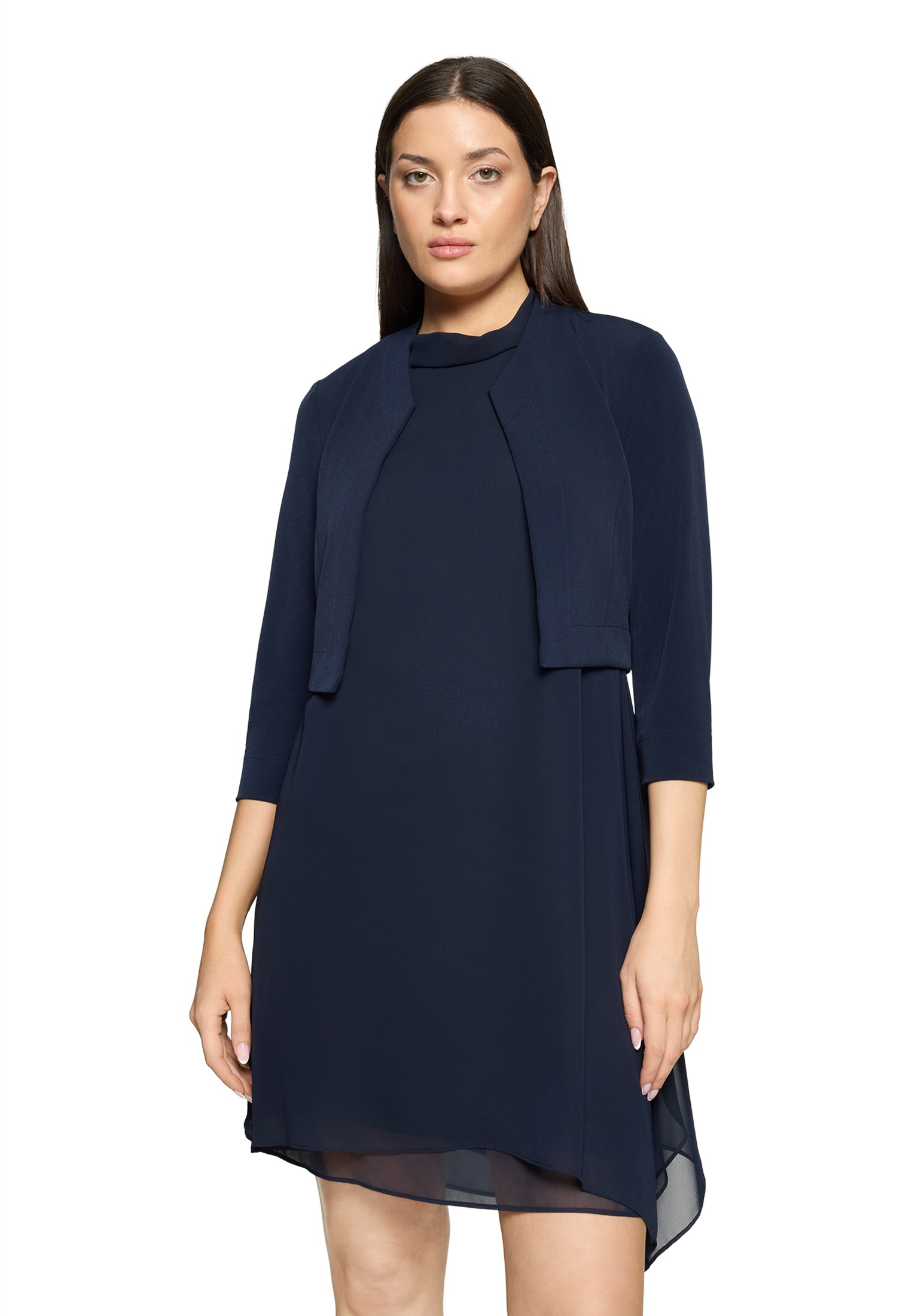 Vera Mont Sweatjacke "Damen figurbetont" Nahtführung günstig online kaufen