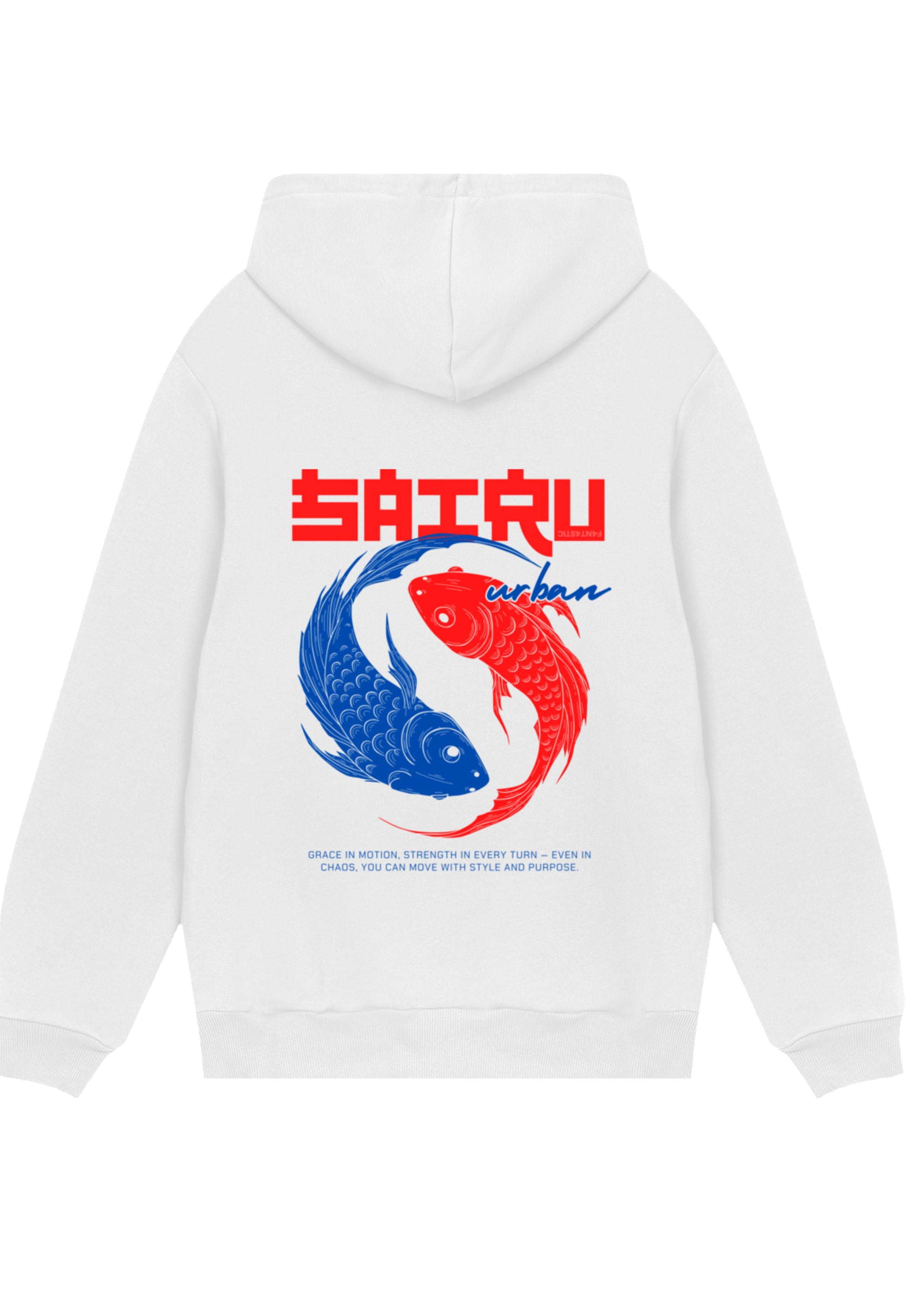 F4NT4STIC Kapuzenpullover »Koi Fish Japan Streetstyle«, Japan Streetwear Styles