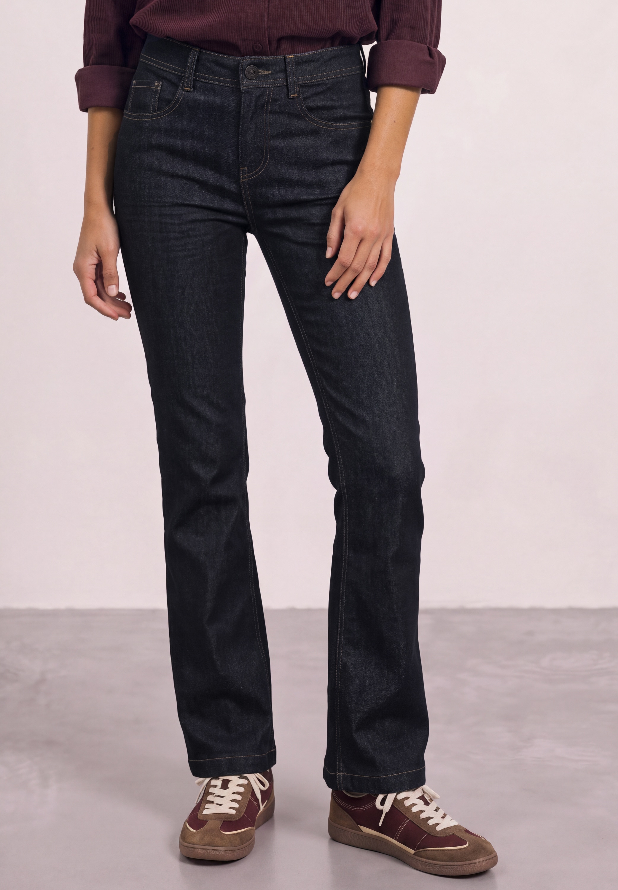 STREET ONE Slim-fit-Jeans 5-Pocket-Style