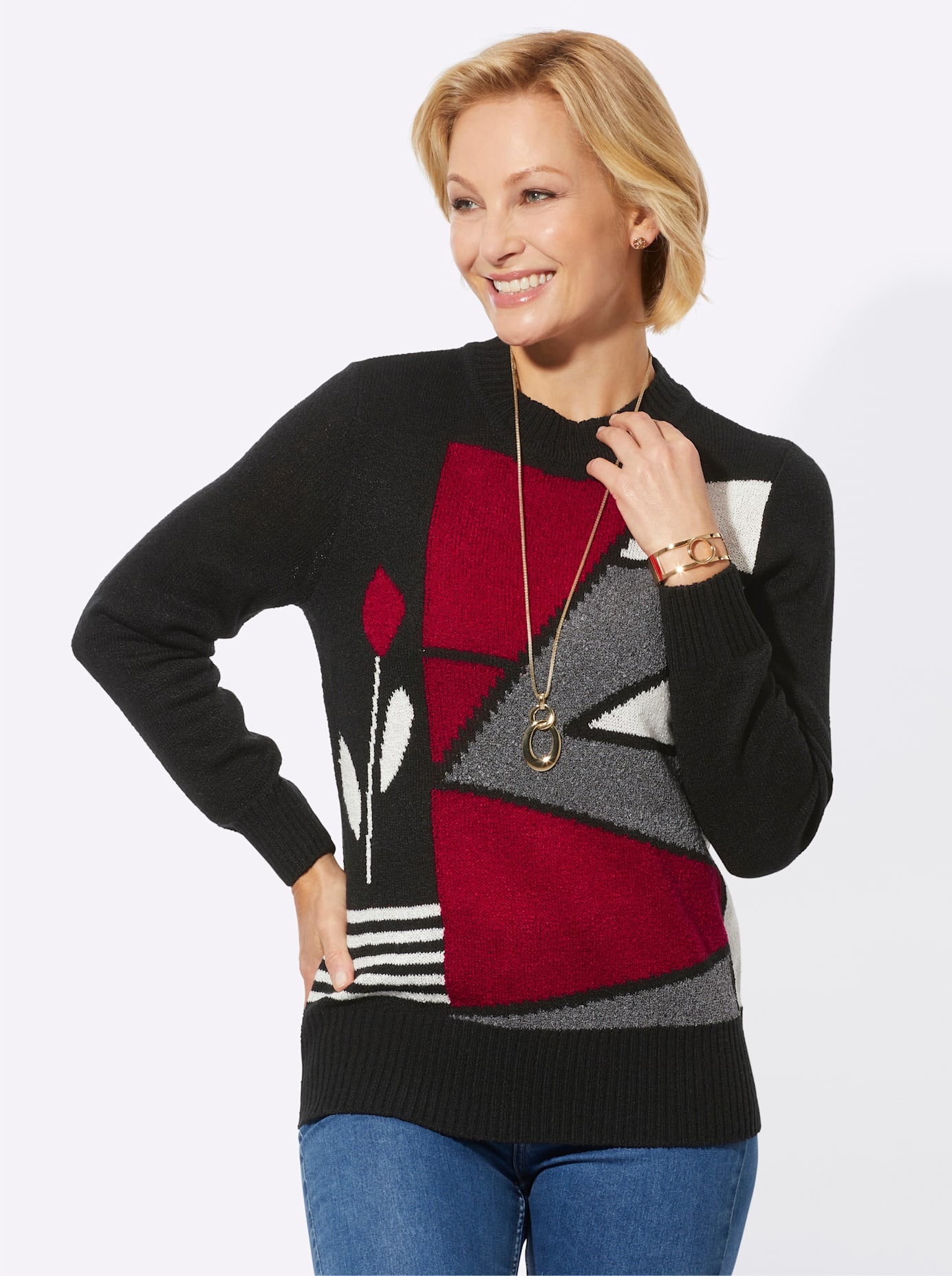 Classic Basics Rundhalspullover "Rundhals-Pullover" günstig online kaufen