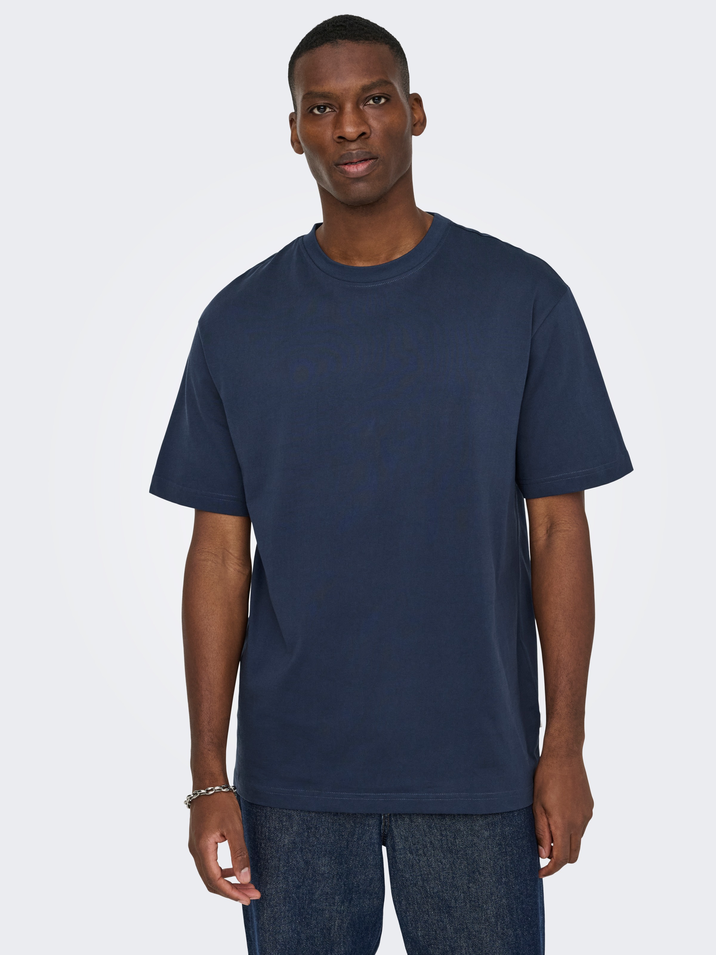 ONLY & SONS Rundhalsshirt "ONSFRED RLX SS TEE" günstig online kaufen