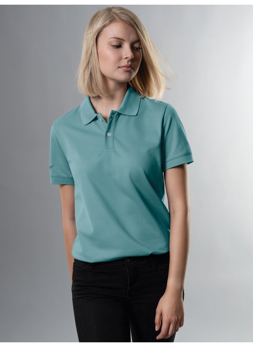 Poloshirt »TRIGEMA Slim Fit Poloshirt aus DELUXE-Piqué«