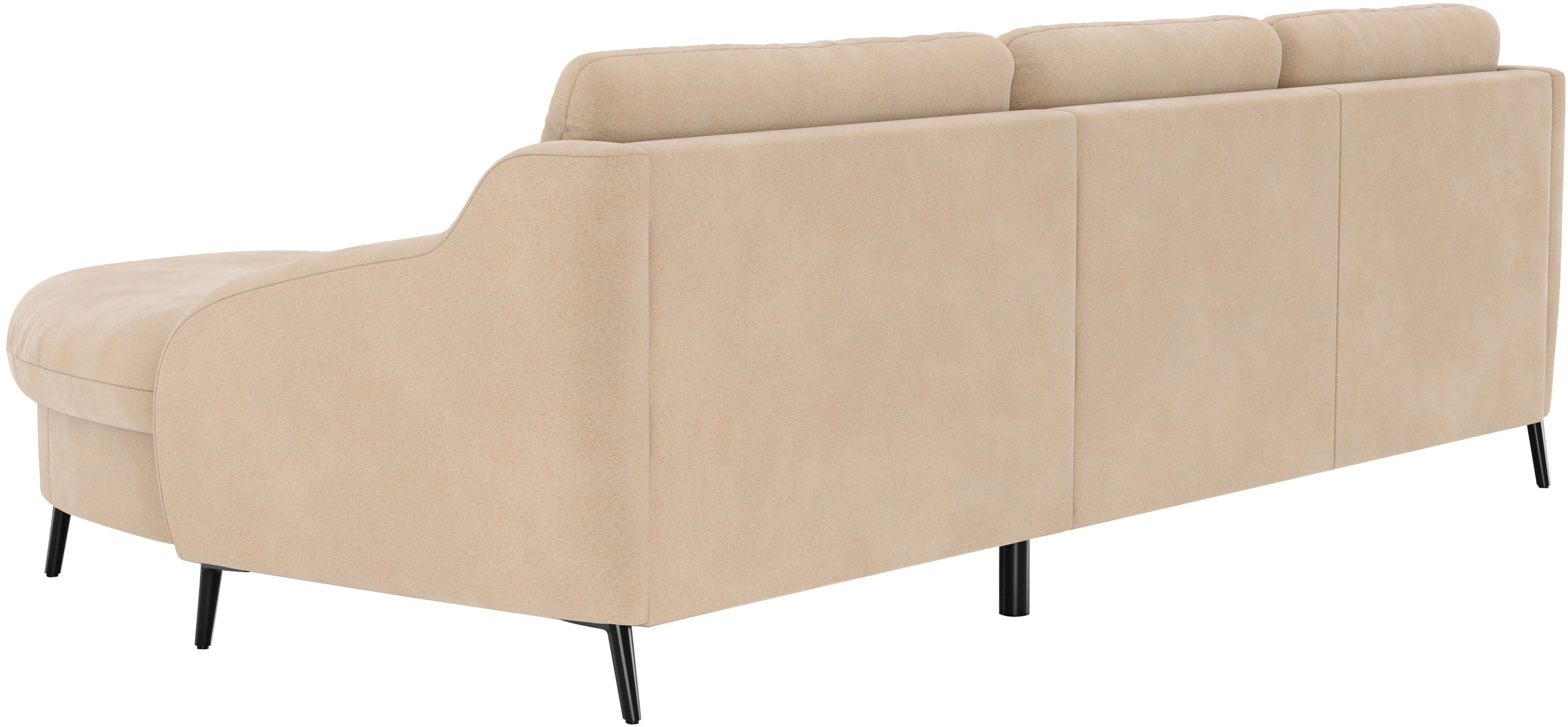 sit&more Ecksofa »Soul L-Form«, wahlweise mit Bettfunktion
