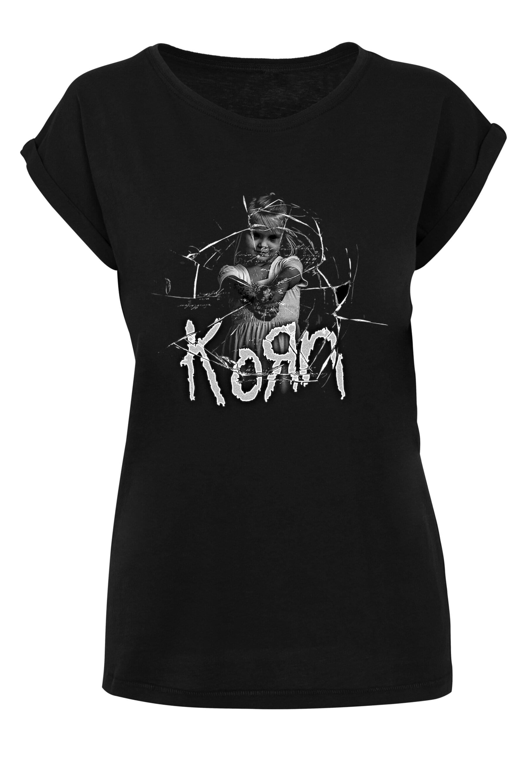 T-Shirt »Merchcode Damen Ladies Korn Cracked Glass T-Shirt«