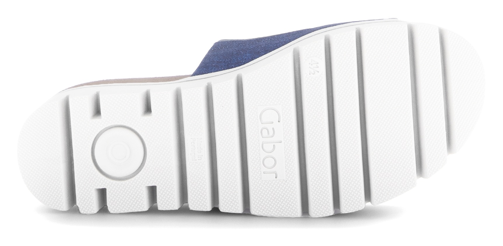 Thumbnail - Gabor Pantolette, Keilabsatz, Sommerschuh, Schlappen mit Gummizug