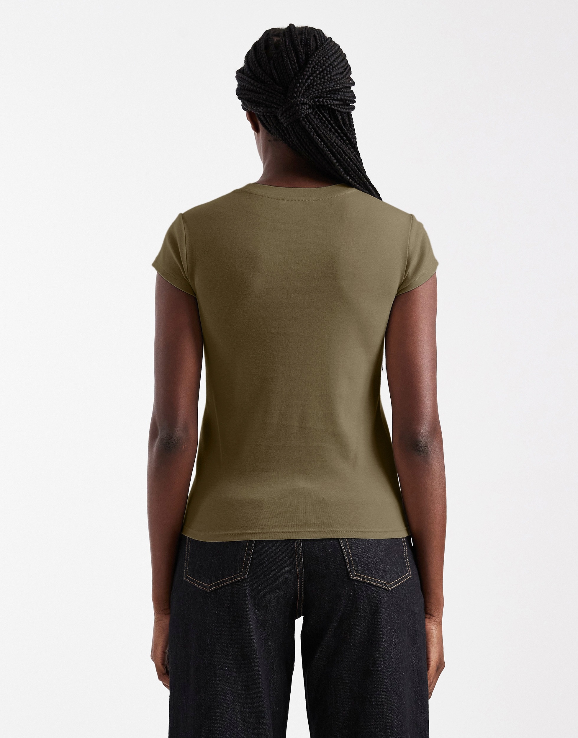 TOPSHOP Rundhalsshirt »TSEVERYDAY SS TOP JRS NOOS« Baumwolle, regular fit