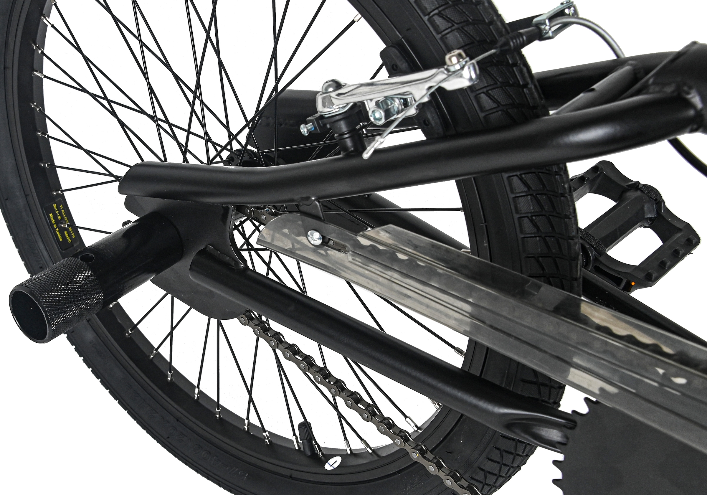 WYLD BMX-Rad »Hedonic Schwarz 360 Rotor Kinder BMX ab 7 Jahre« 1 Gang ohne Schaltung