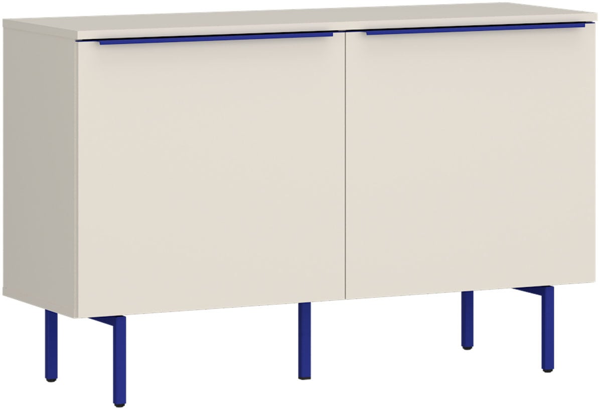 TOM TAILOR HOME Kommode Sideboard mit 2 Türen, Softclose,viel Stauraum mit Farbkick