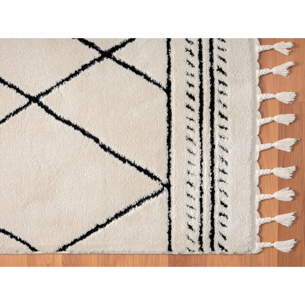 Myflair Möbel & Accessoires Hochflor-Teppich »Moroccan Design«, rechteckig