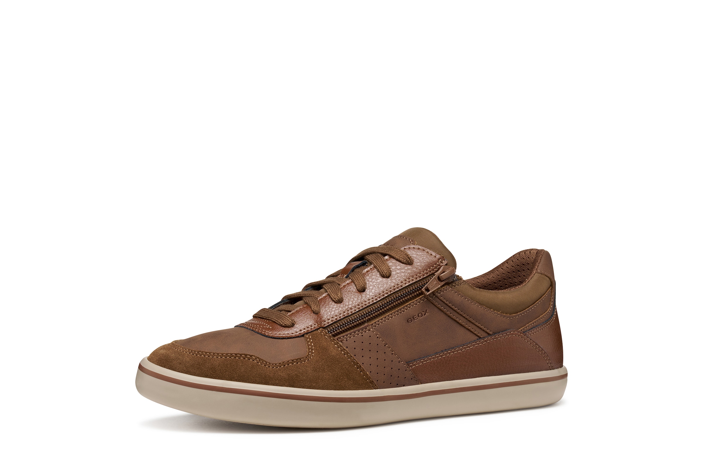 Geox Sneaker »U ELVER«, Schnürschuh, Freizeitschuh mit Textilfutter