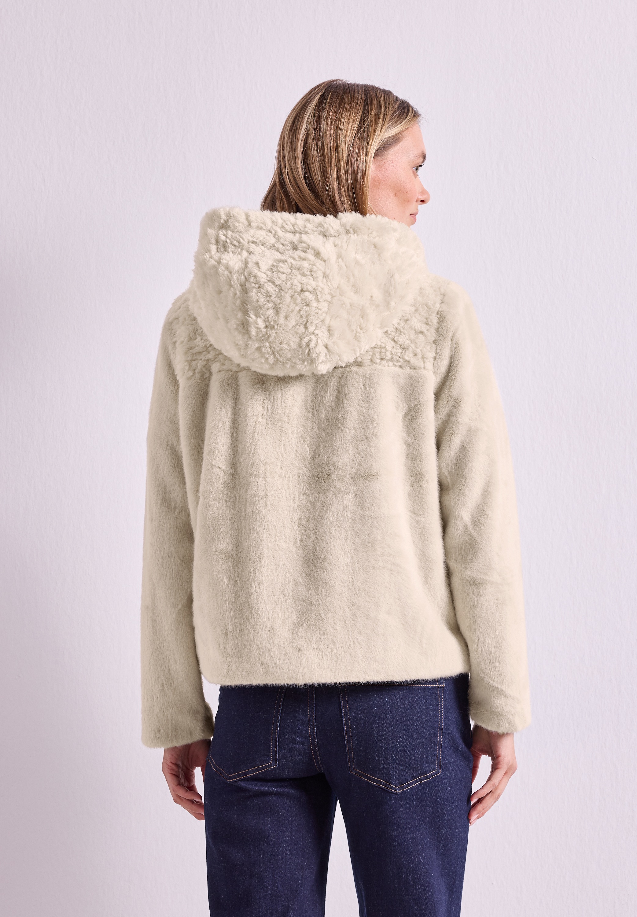 STREET ONE Kurzjacke mit Kapuze mit Kapuze