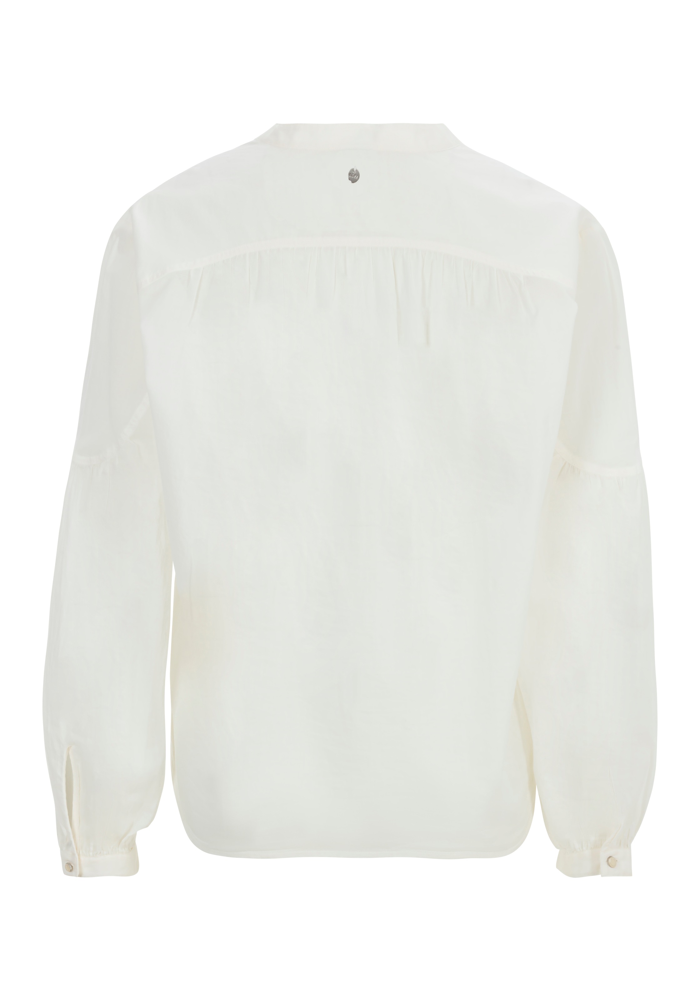 BOSS ORANGE Klassische Bluse "Berday Premium Damenmode" mit Ballonärmeln günstig online kaufen