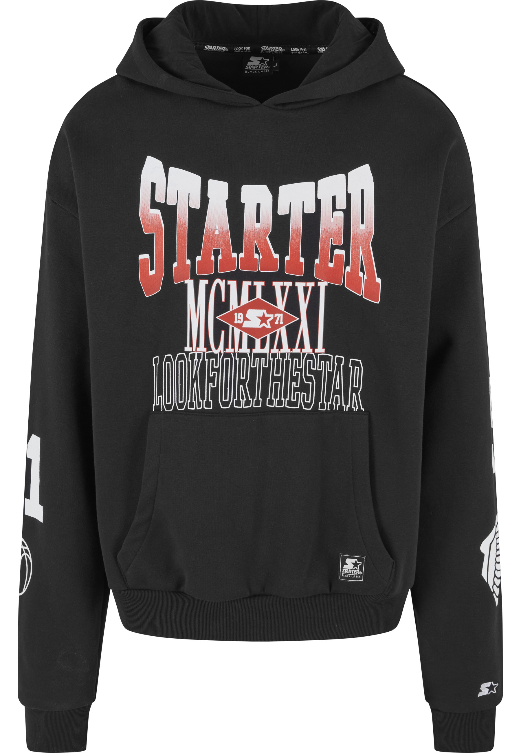 Starter Black Label Kapuzensweatshirt "Starter Black Label Starter MCMLXXI Hoody", 1 Stk.