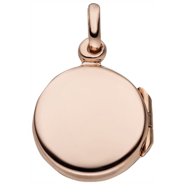 JOBO Medallionanhänger »Anhänger Medaillon«, 925 Silber roségold vergoldet  mit Zirkonia bestellen | BAUR